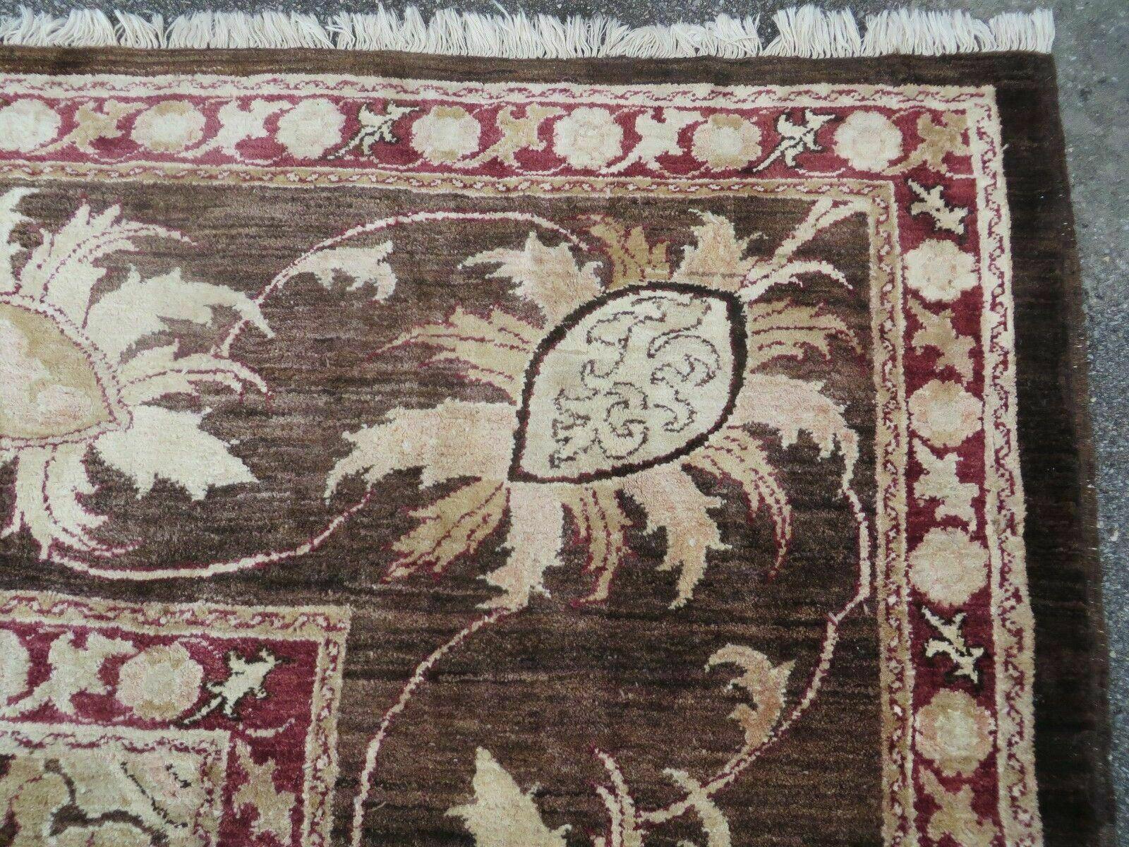 13' X 16' Vintage Handmade Peshawar Oushak Wool Rug Carpet Nice - Image 7