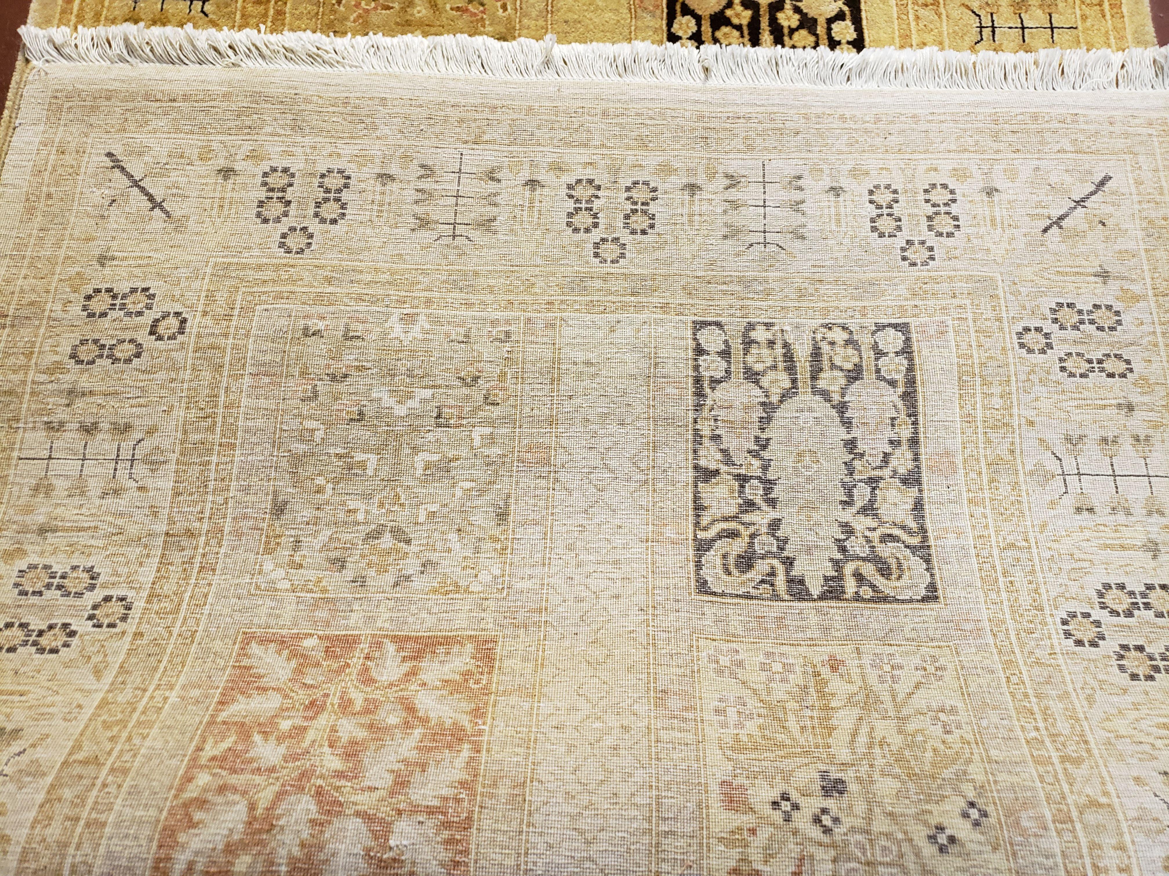 3' 2" x 12 ' 6" Pak Persian Safavieh Runner Haji Jalil Fine Runner Rug 3ft Runner 12ft Runner 13ft Runner Panel Design Runner Hand-Knotted - Image 10