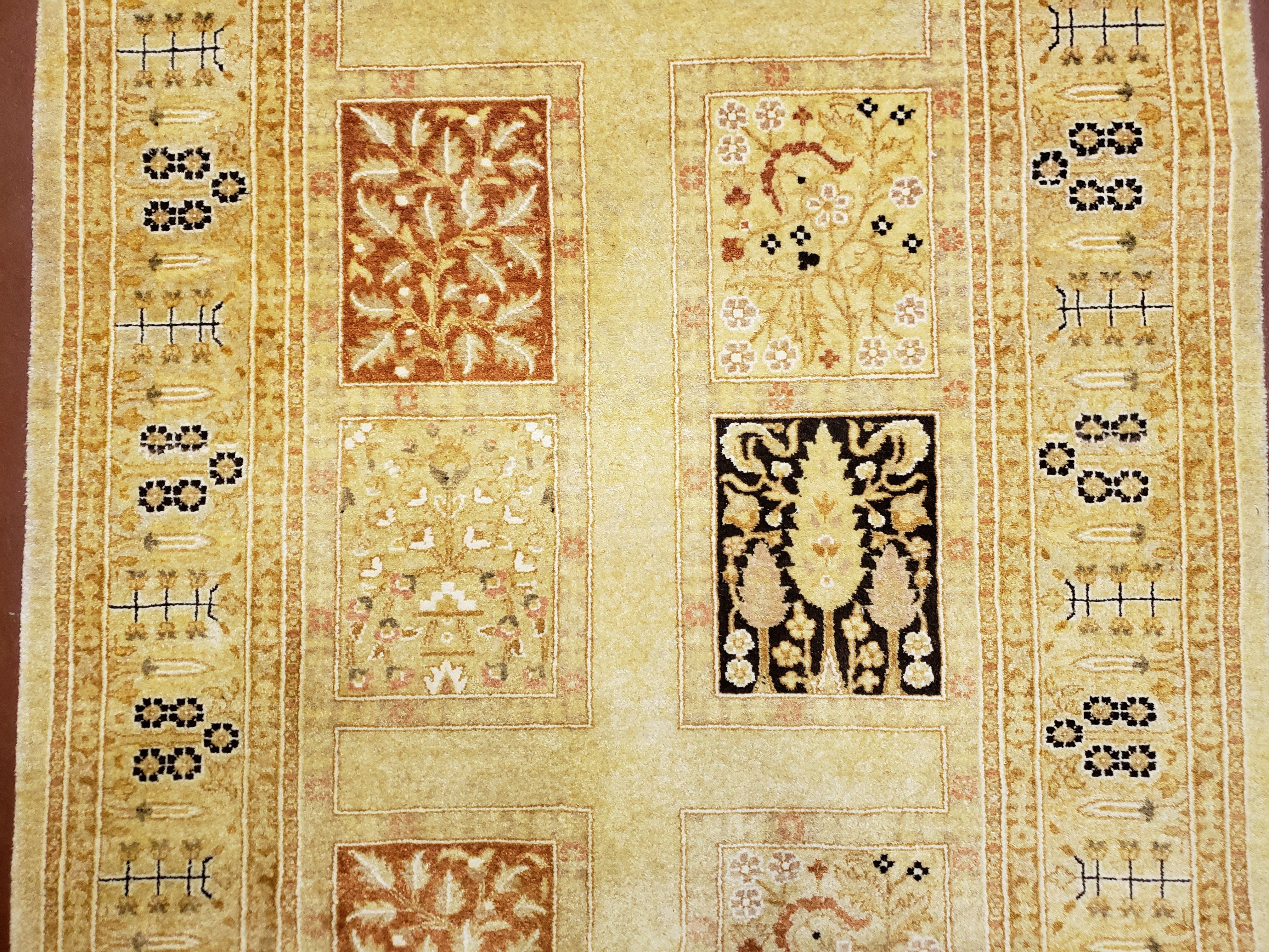 3' 2" x 12 ' 6" Pak Persian Safavieh Runner Haji Jalil Fine Runner Rug 3ft Runner 12ft Runner 13ft Runner Panel Design Runner Hand-Knotted - Image 6