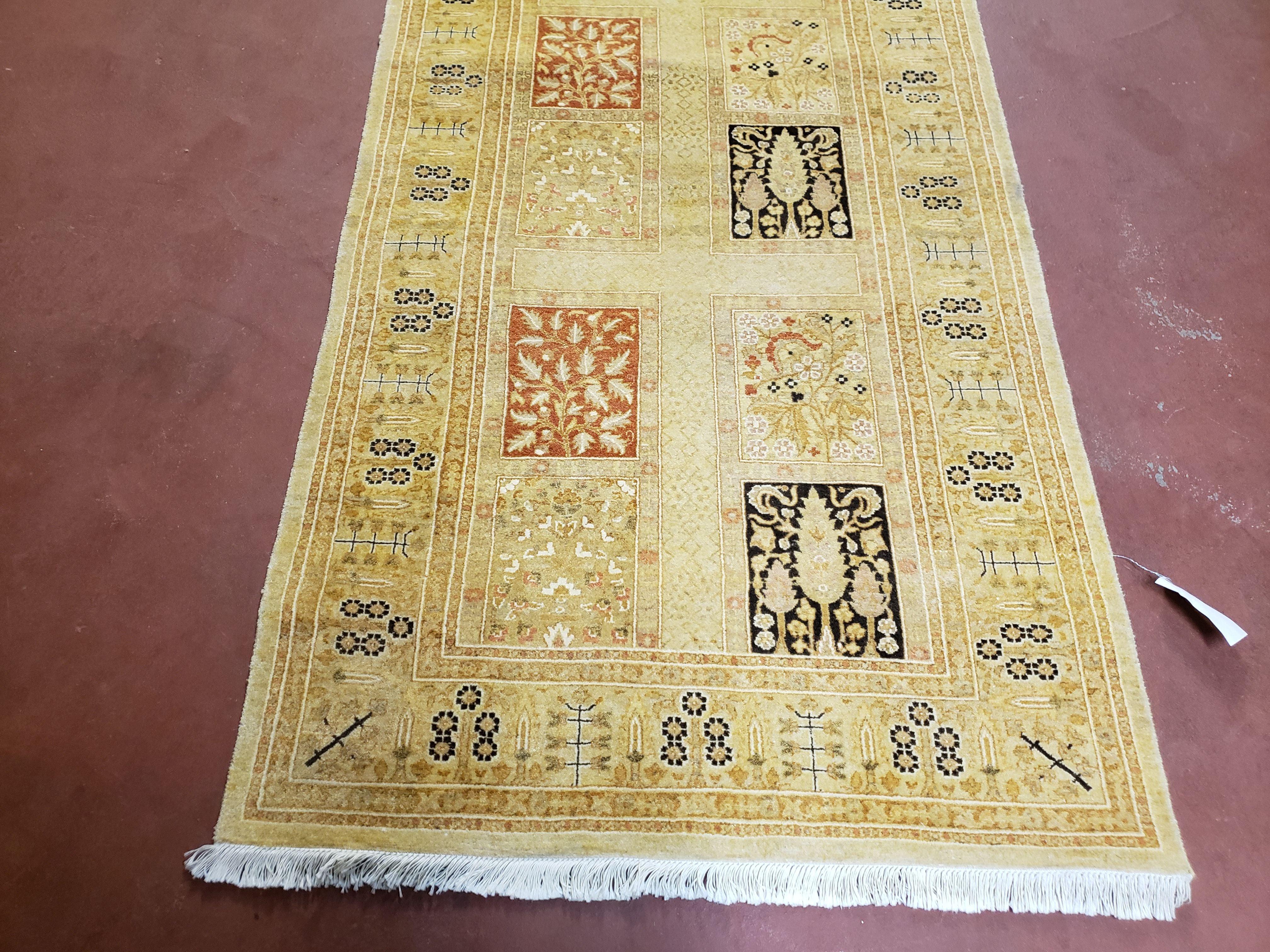3' 2" x 12 ' 6" Pak Persian Safavieh Runner Haji Jalil Fine Runner Rug 3ft Runner 12ft Runner 13ft Runner Panel Design Runner Hand-Knotted - Image 7