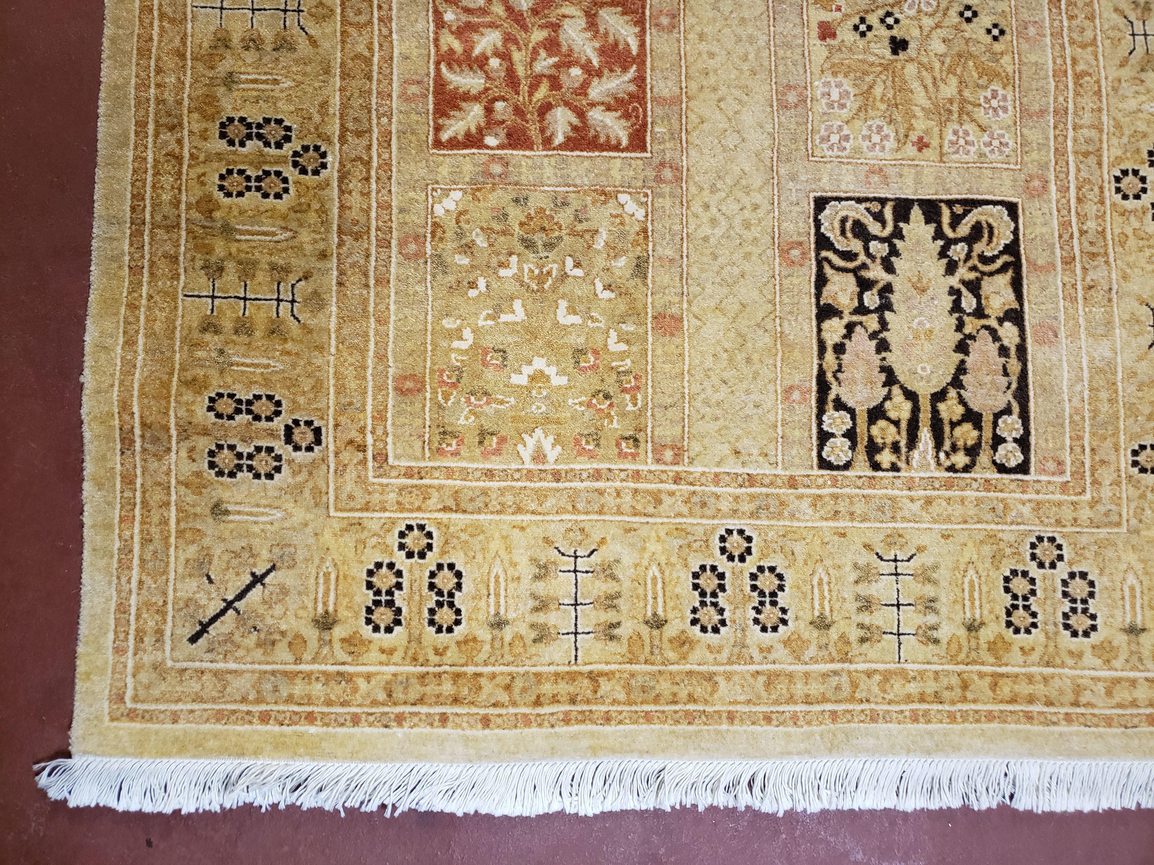 3' 2" x 12 ' 6" Pak Persian Safavieh Runner Haji Jalil Fine Runner Rug 3ft Runner 12ft Runner 13ft Runner Panel Design Runner Hand-Knotted - Image 8