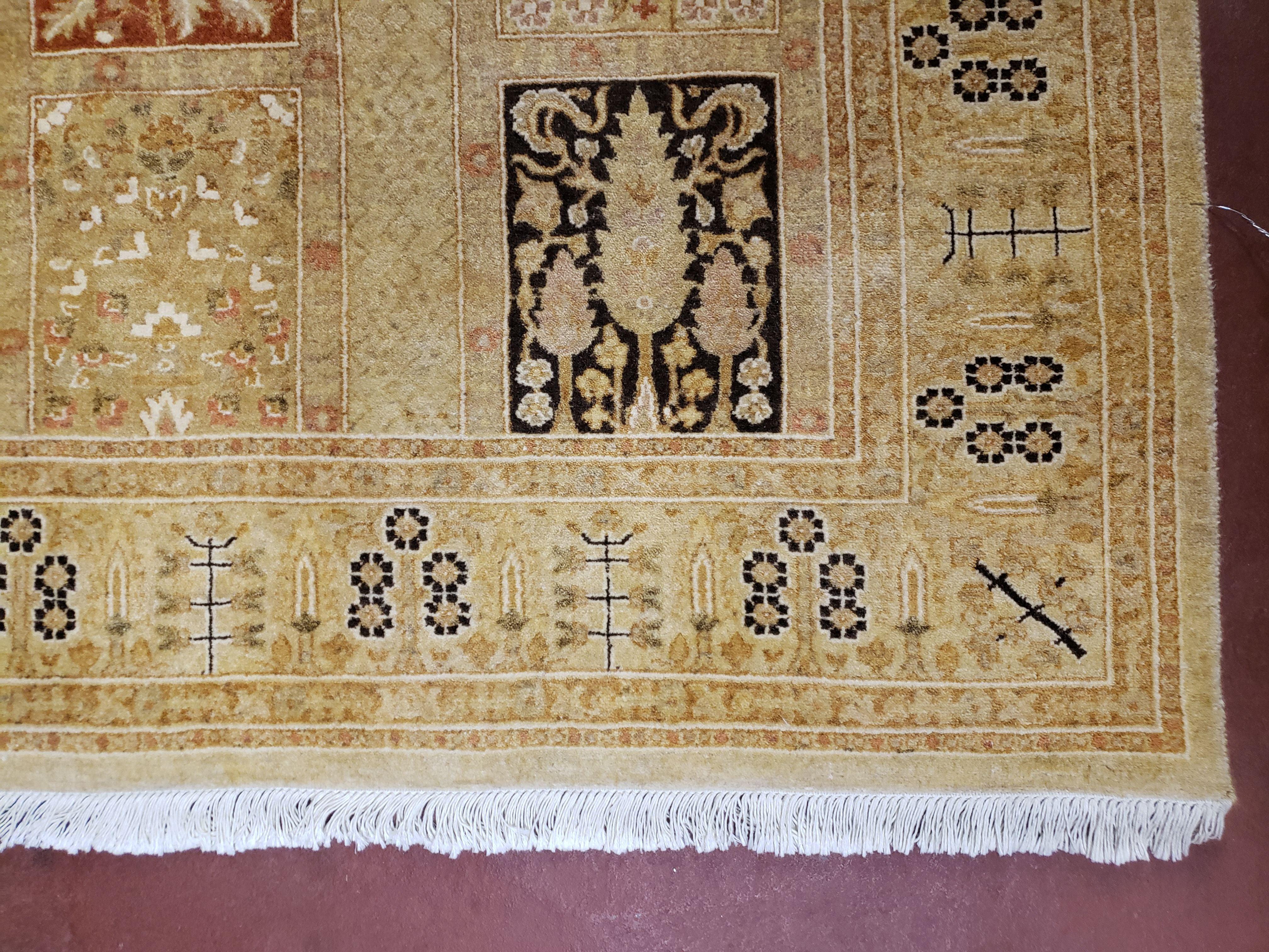 3' 2" x 12 ' 6" Pak Persian Safavieh Runner Haji Jalil Fine Runner Rug 3ft Runner 12ft Runner 13ft Runner Panel Design Runner Hand-Knotted - Image 9