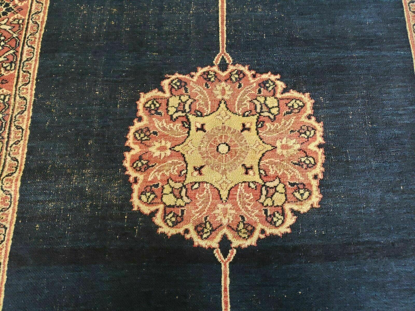 4' X 6' Antique Handmade Turkish Ghiordes Wool Rug Veg Dyes Organic Lion Nice - Image 3