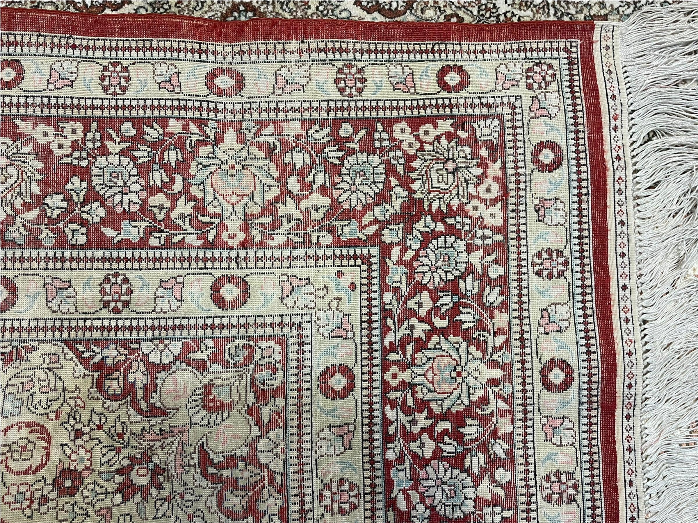 4' X 6' Vintage Fine Handmade Chinese Oriental Silk Rug 400 KPSI Wow - Image 11