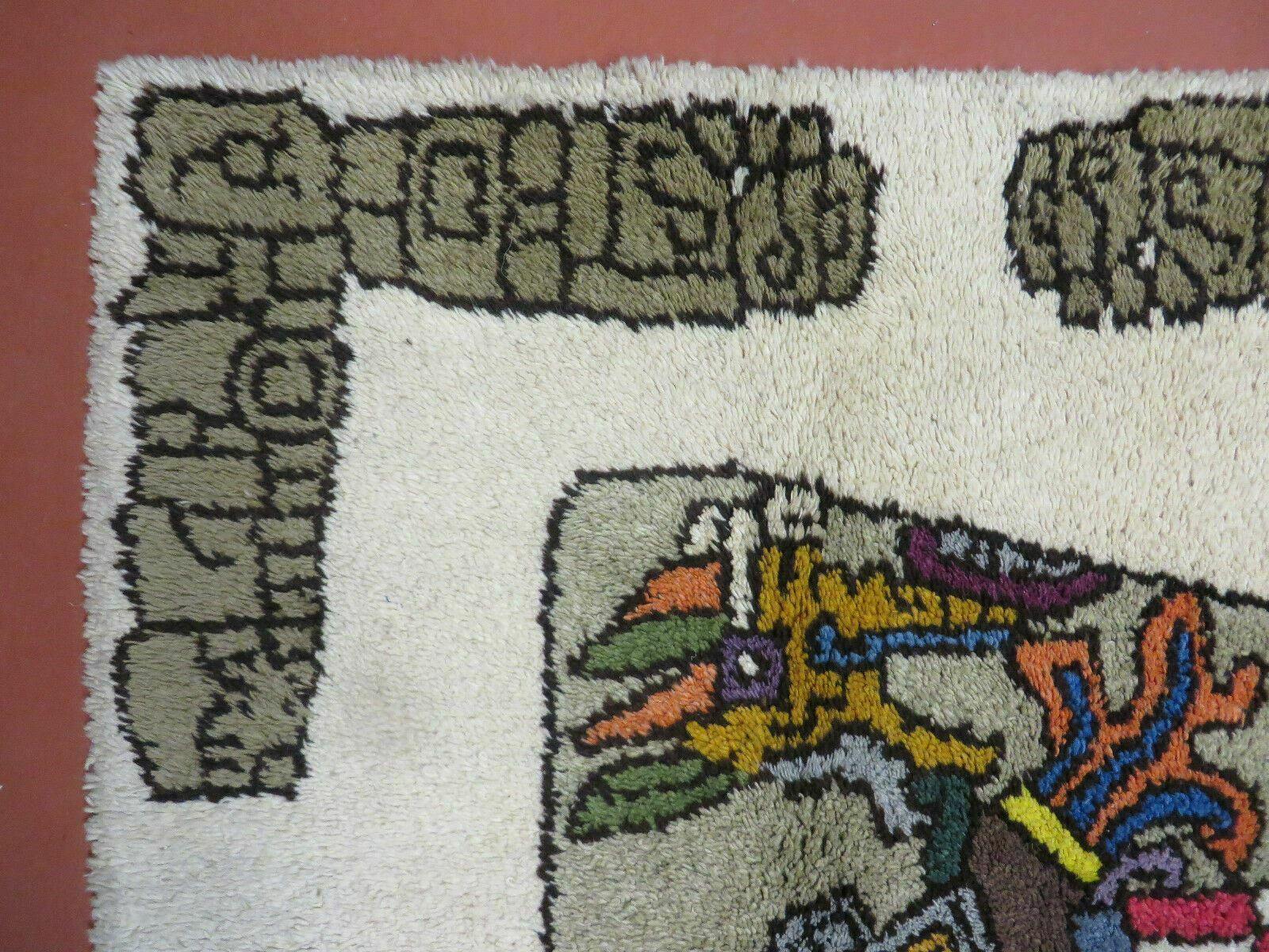 4' X 7' Vintage Handmade Knotted Tribal Nomadic Shag Wool Rug Carpet Prince - Image 6