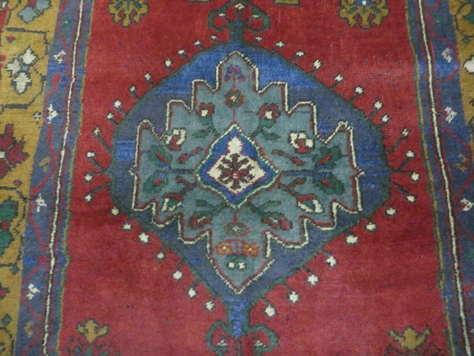 4' X 8' Vintage Handmade Turkish Kazak Pattern Wool Rug Carpet Nice # 105 - Image 4