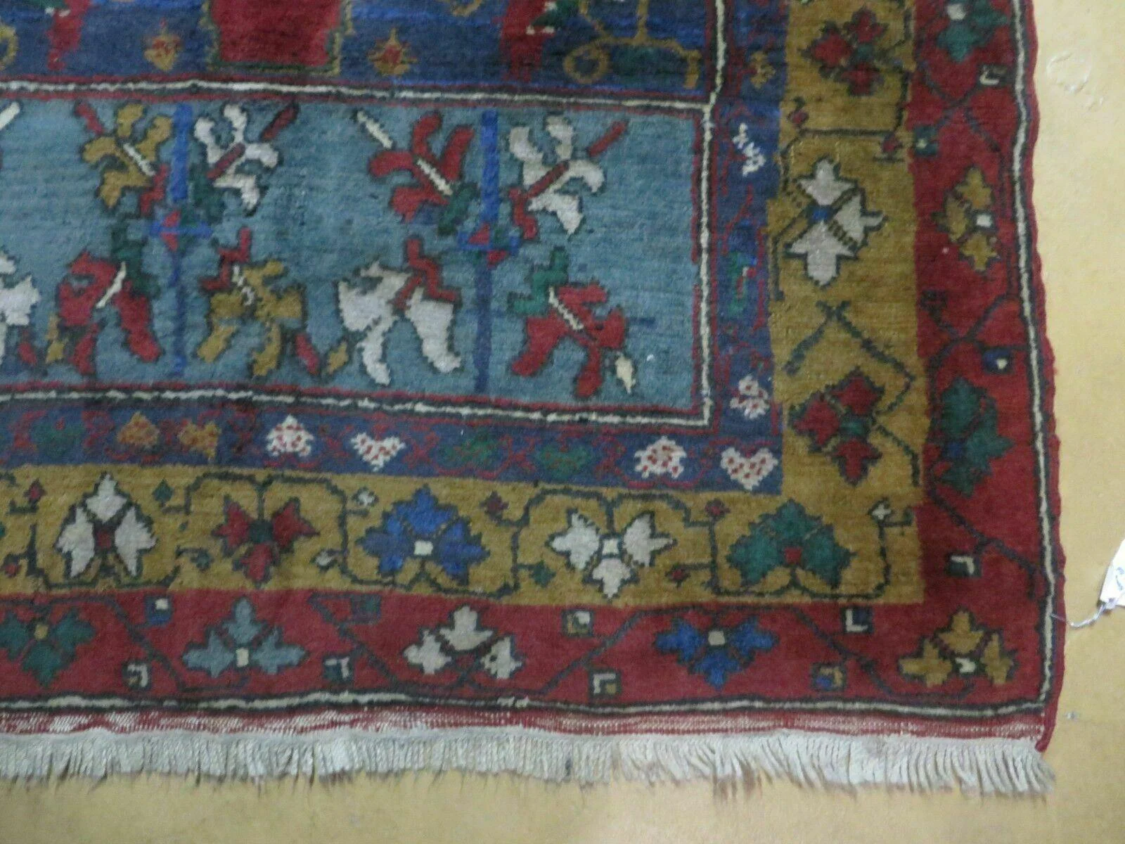 4' X 8' Vintage Handmade Turkish Kazak Pattern Wool Rug Carpet Nice # 105 - Image 9