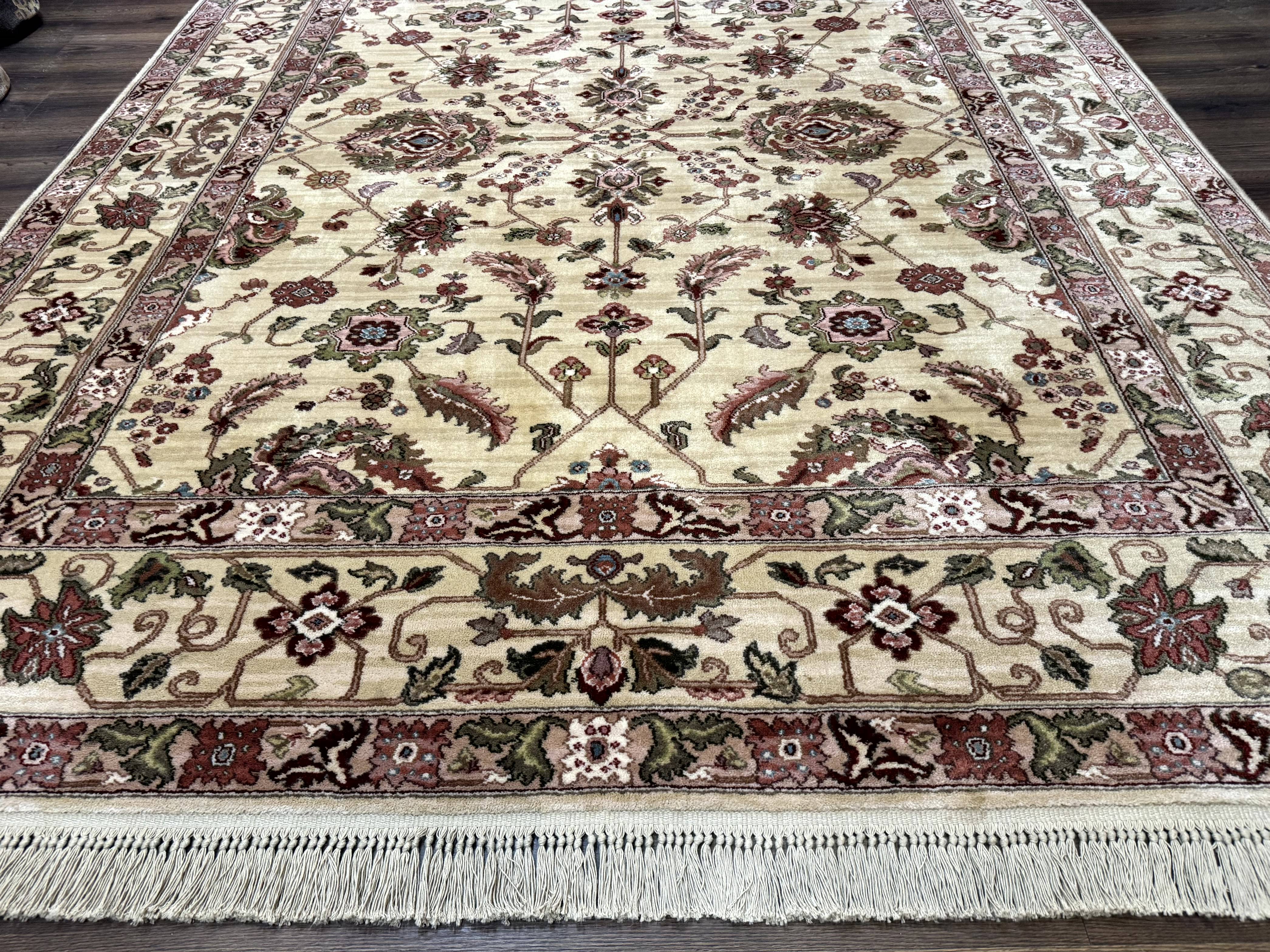 8.8 x 10.6 Karastan Agra Rug #704, Original 700 Series, Discontinued, Wool Pile, Vintage, Rare - Image 5