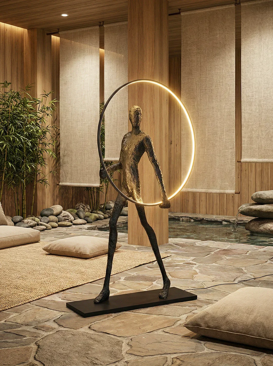 Aeon Sculpture Characters Floor Lamp - Image 2