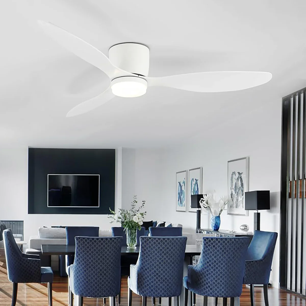 Aerodynamics Wooden Ceiling Fan Light - Image 12
