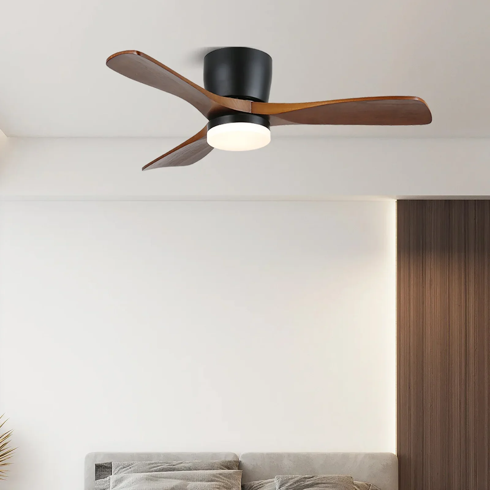 Aerodynamics Wooden Ceiling Fan Light - Image 3