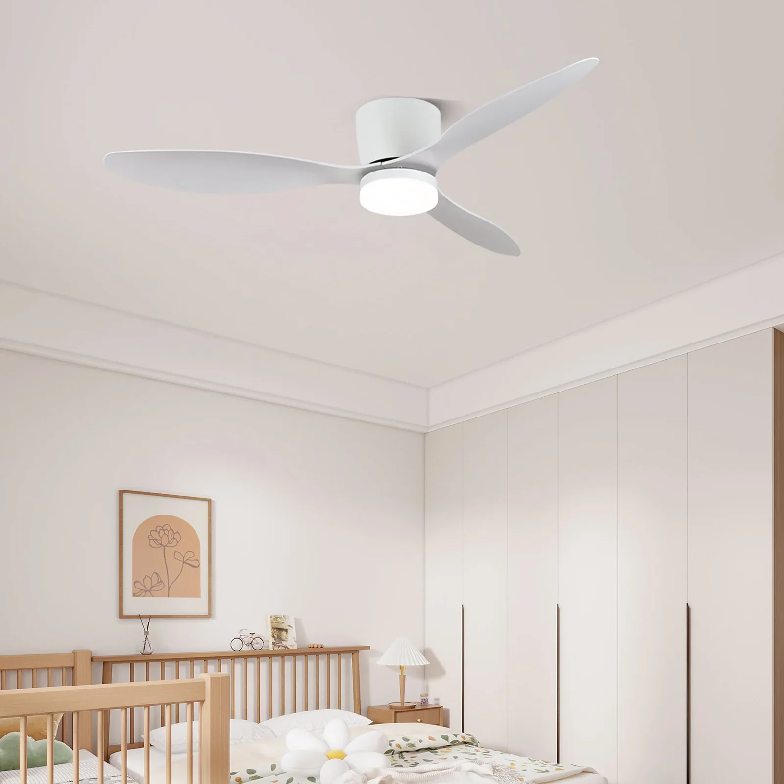 Aerodynamics Wooden Ceiling Fan Light - Image 6