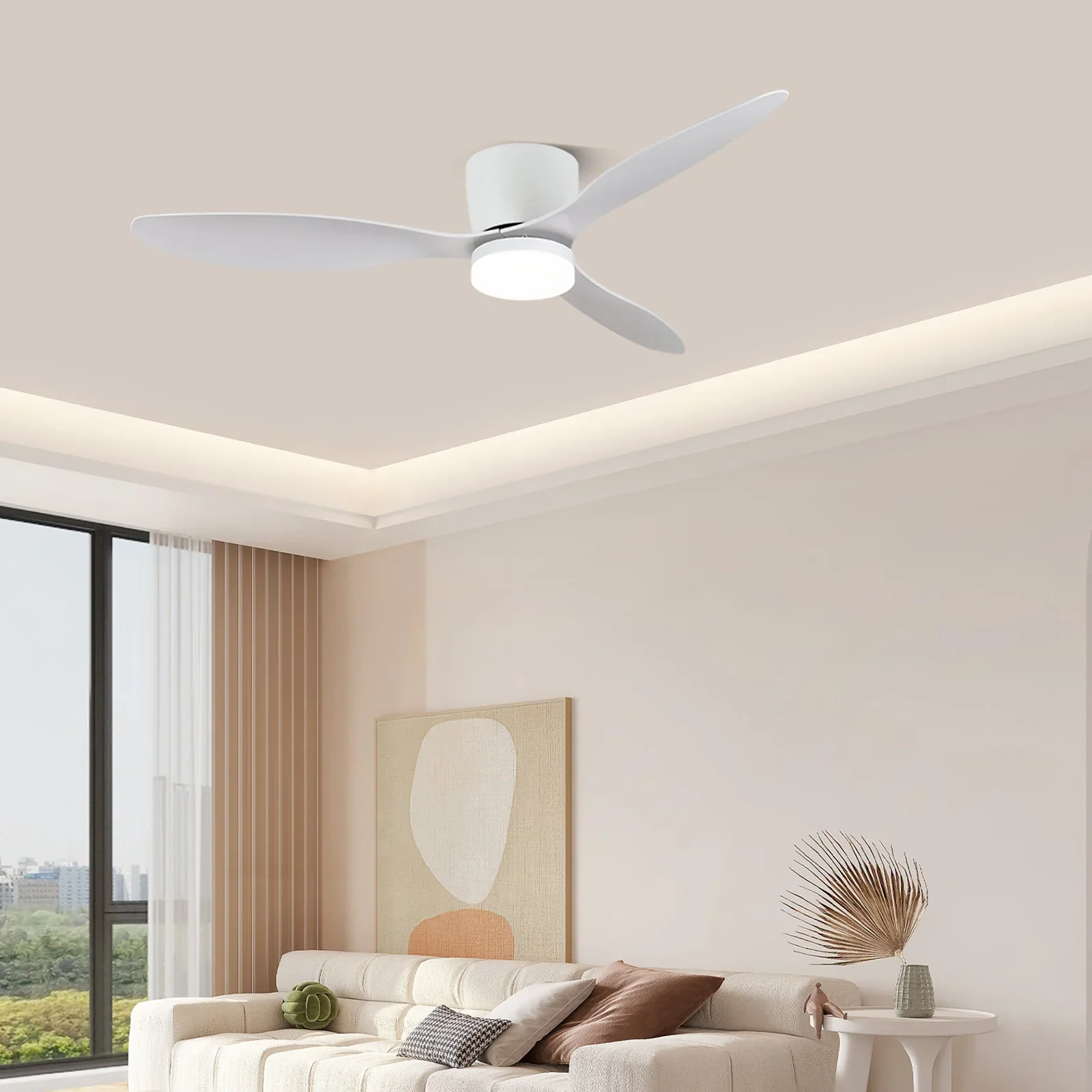 Aerodynamics Wooden Ceiling Fan Light - Image 9