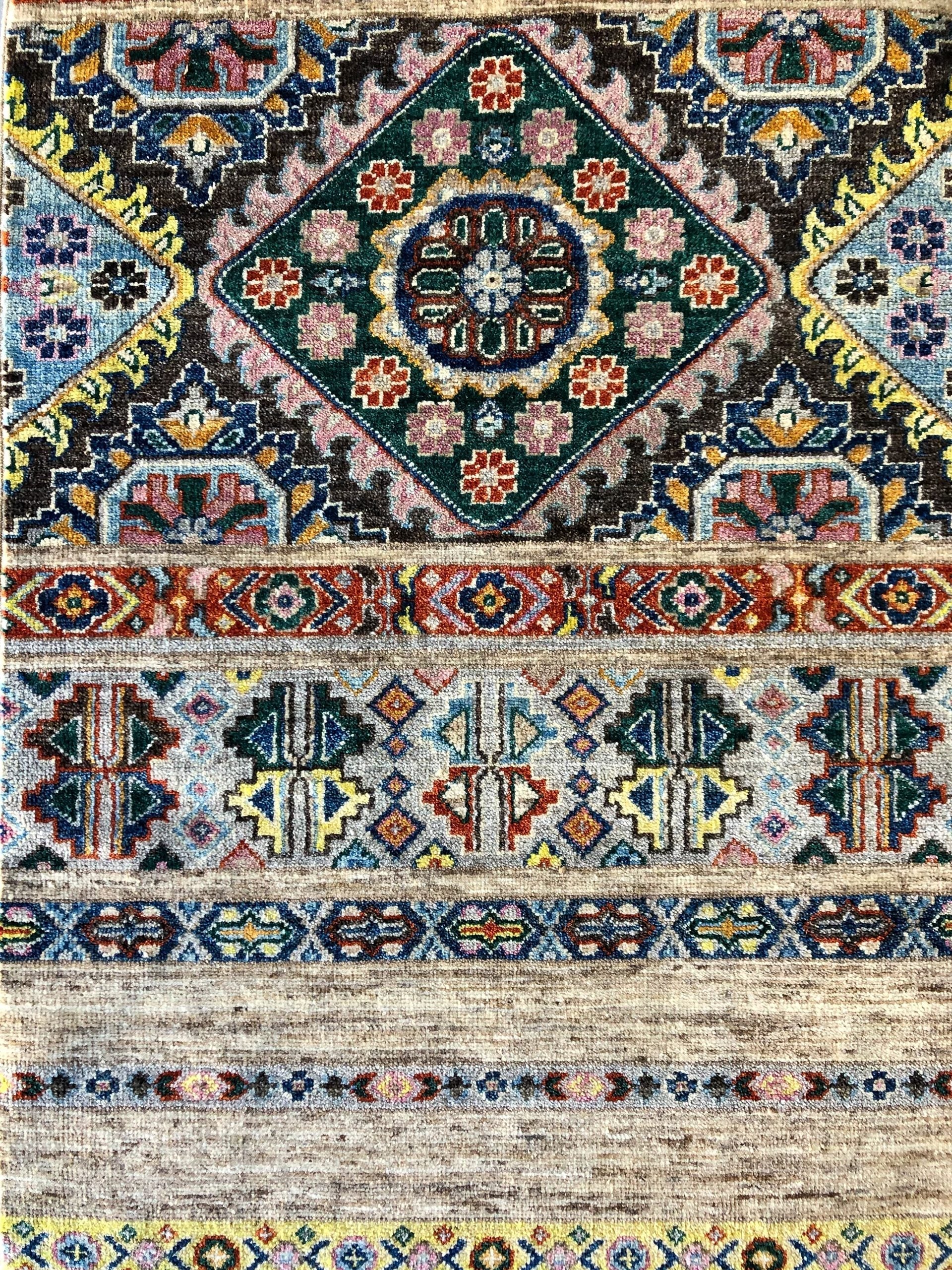 Afghan Khorjin bge/mt 12' Runner - Image 10
