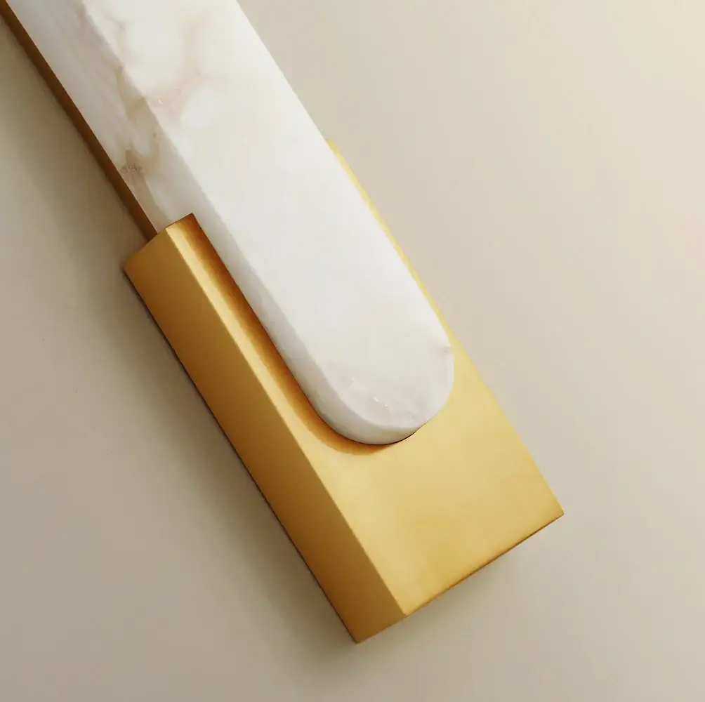 Agatha Alabaster Copper Wall Lamp - Image 19