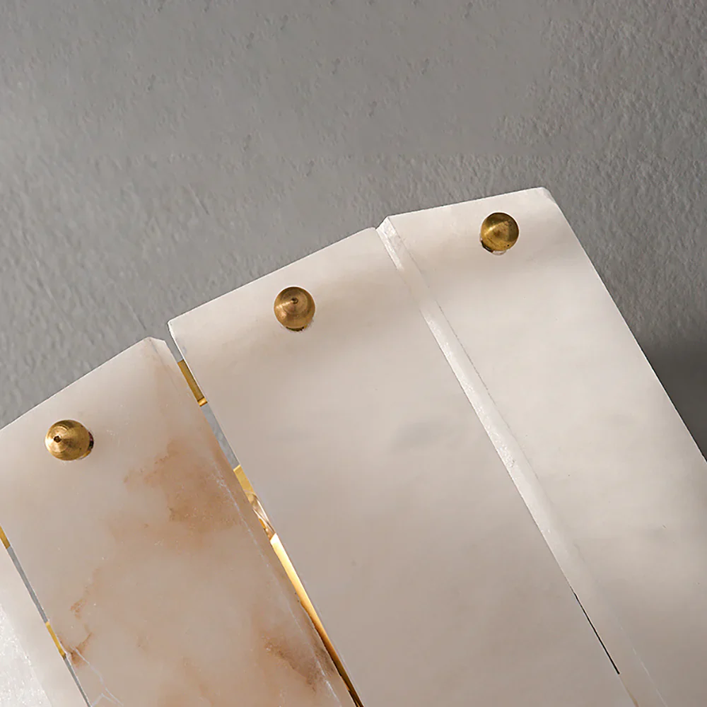 Alabaster 2 Layer Wall Lamp - Image 16