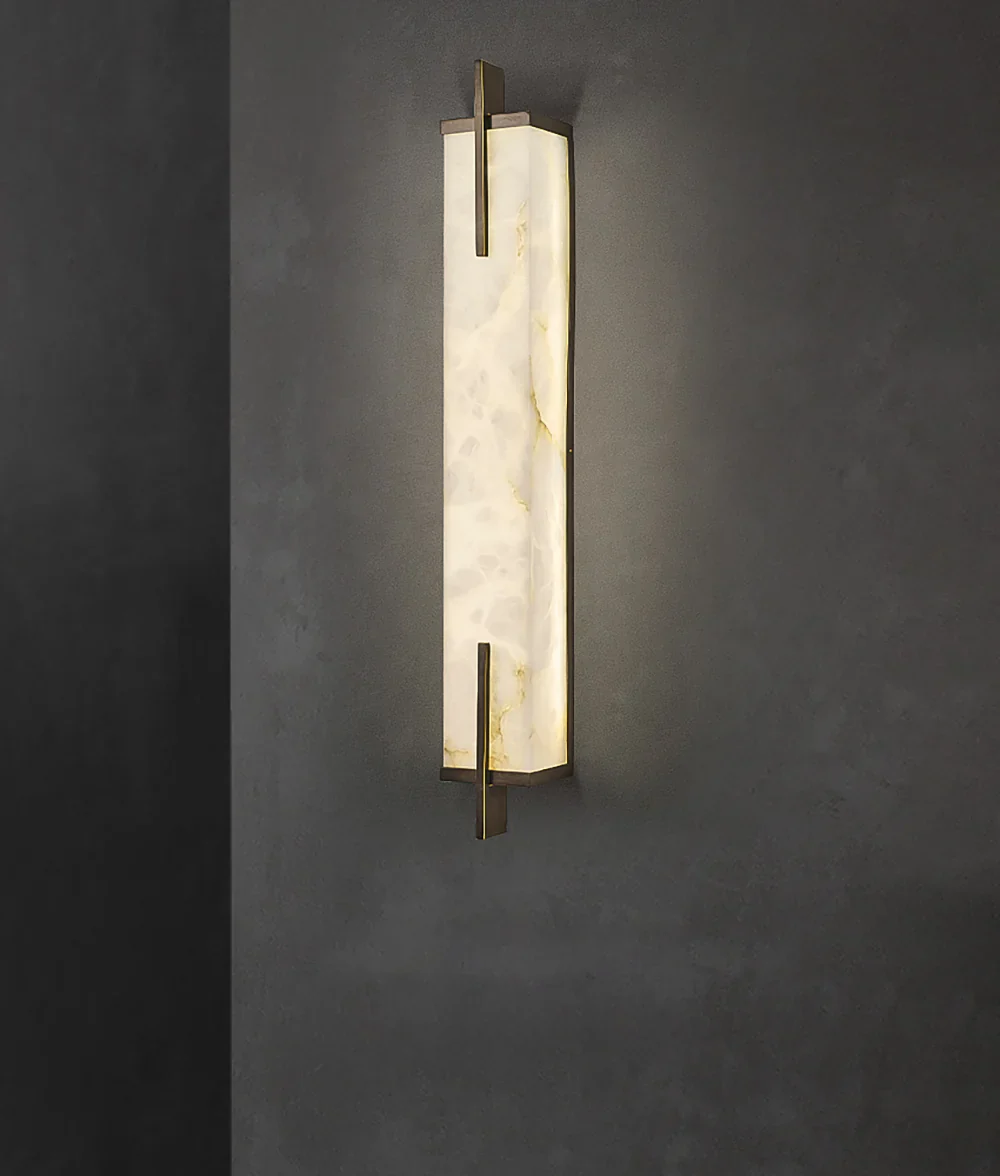 Alabaster Calliope Wall Sconce - Image 14