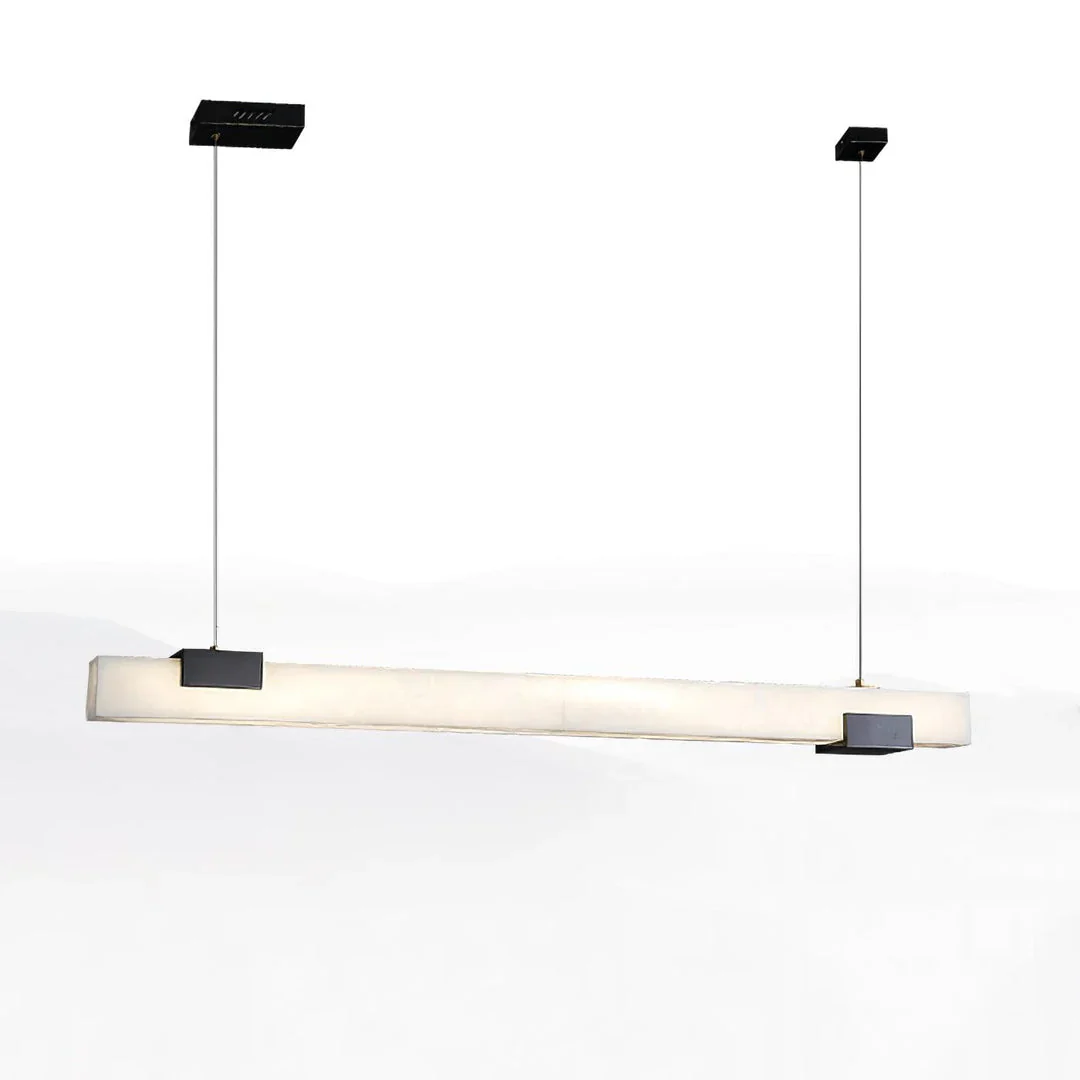 Alabaster Cary Black Pendant Light - Image 11