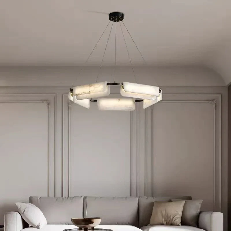 Alabaster Modern Chandelier - Image 12