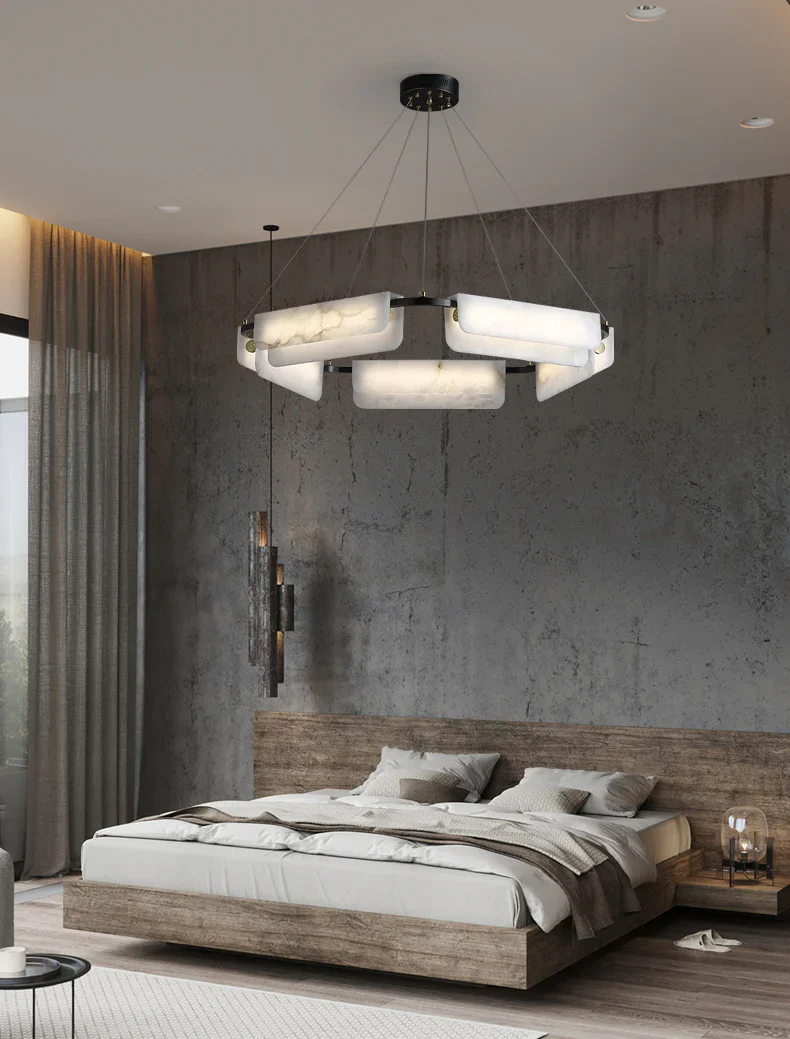 Alabaster Modern Chandelier - Image 15