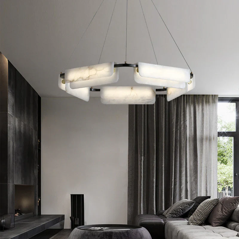 Alabaster Modern Chandelier - Image 6