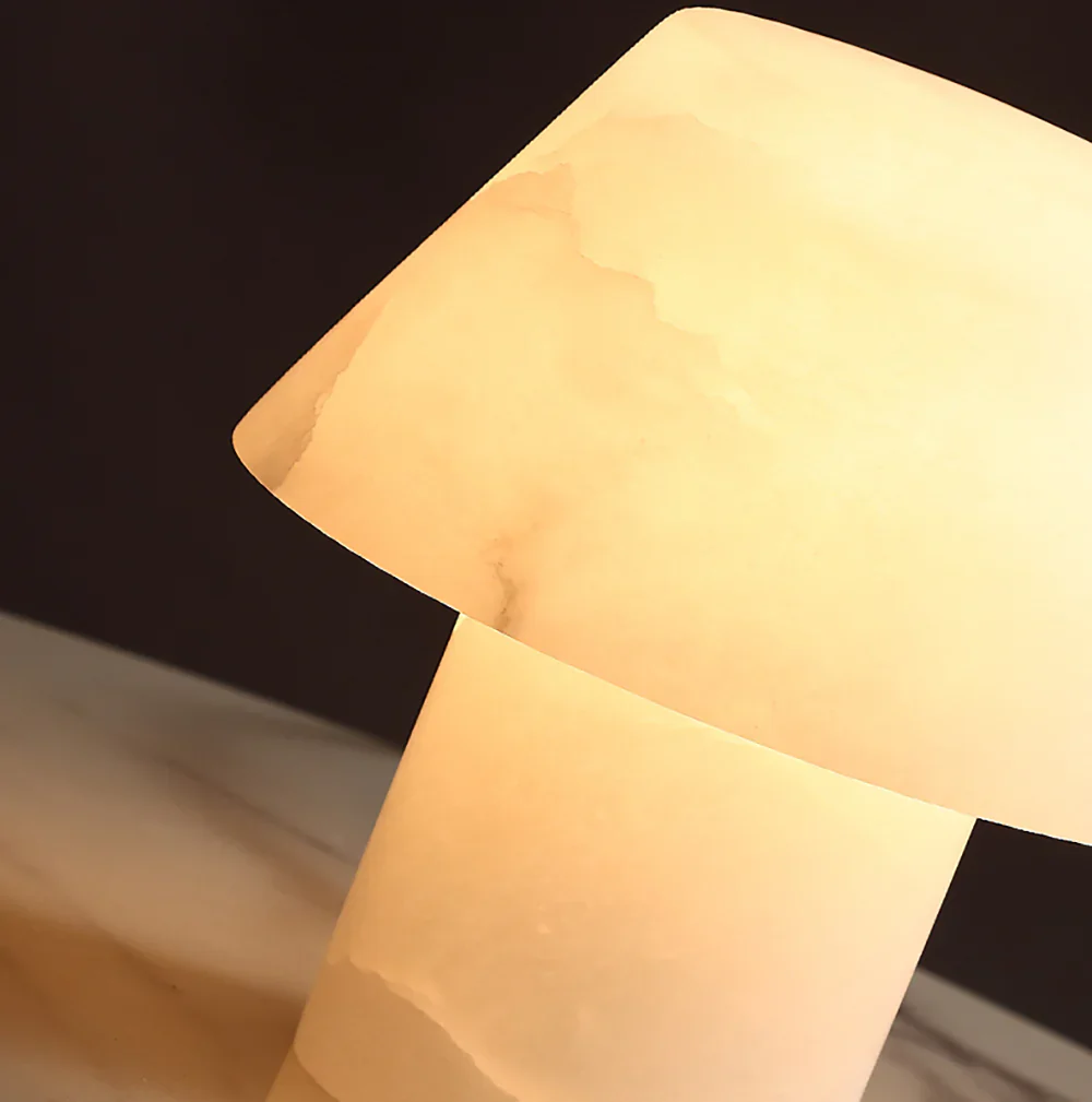 Alabaster Petra Stone House Table Lamp - Image 24