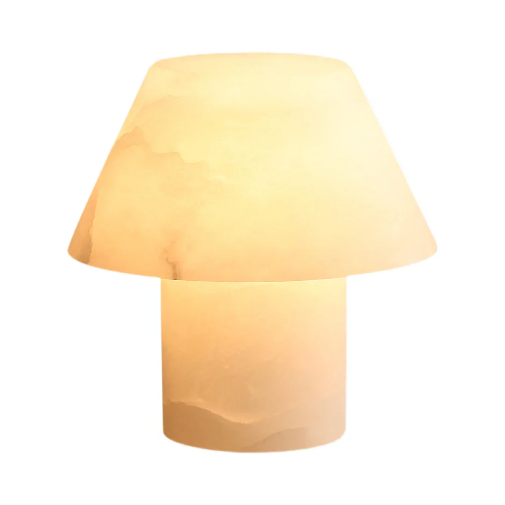 Alabaster Petra Stone House Table Lamp - Image 26