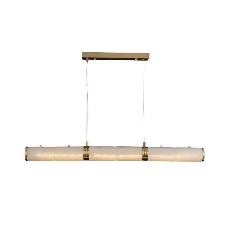 Alabaster Pillar Linear Chandelier - Image 35