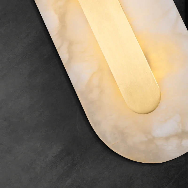 Alabaster Rounded Wall Light - Image 27