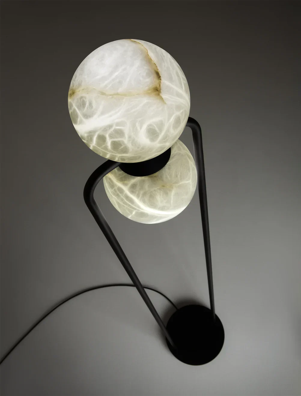 Alabaster Tribeca Black Floor Lamp - Image 12