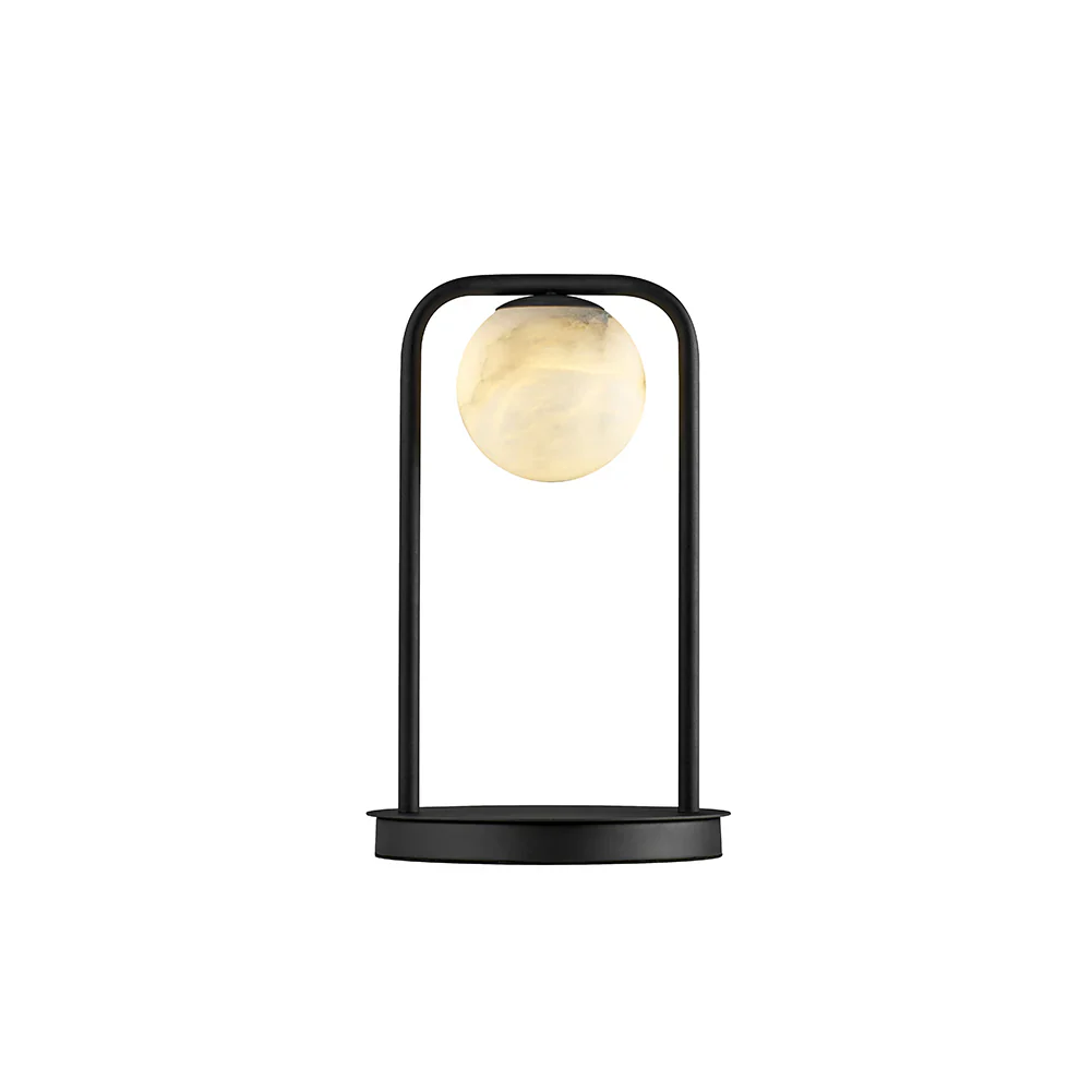 Alabaster Tribeca Black Table Lamp - Image 18
