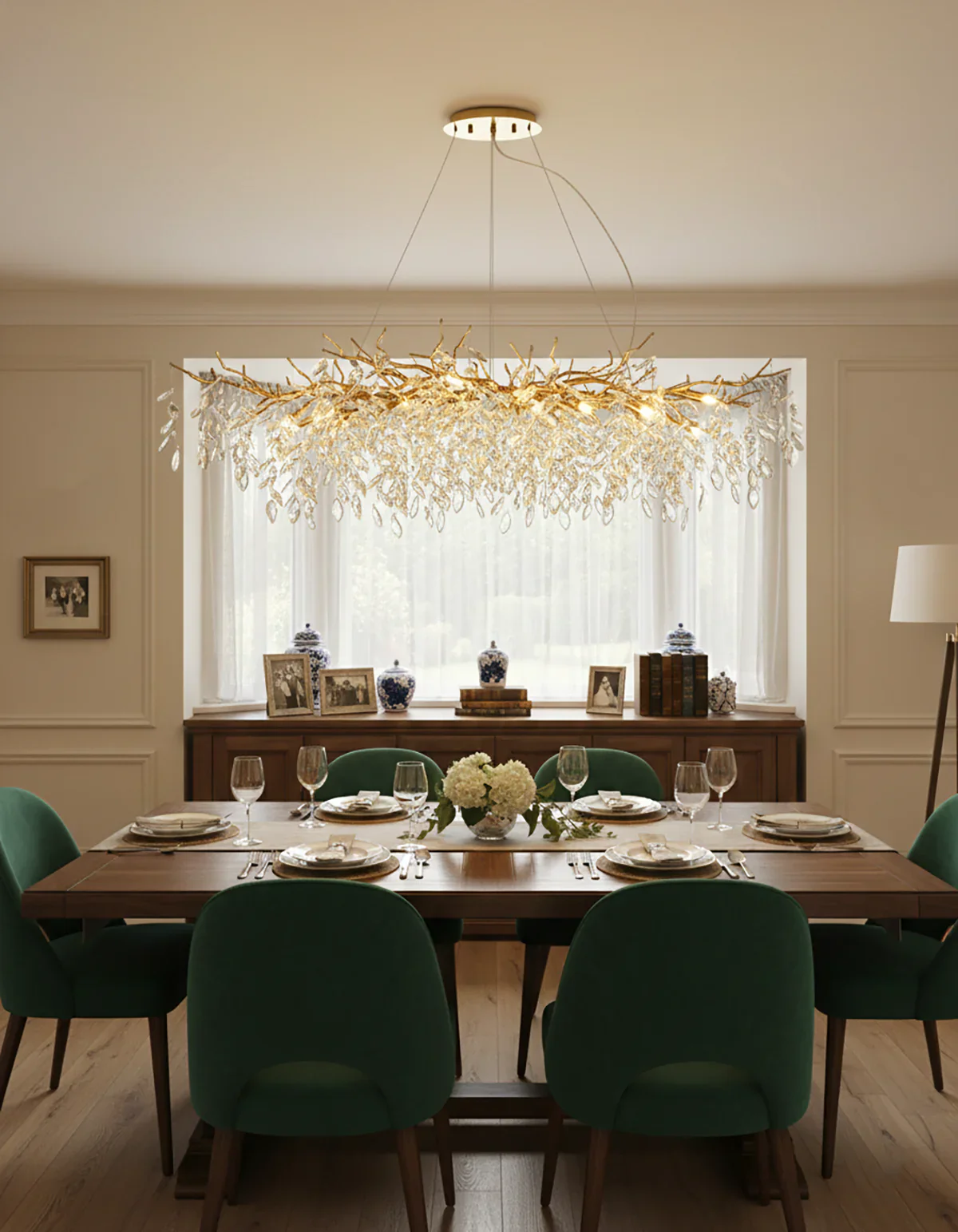 Albero Collection Crystal Chandelier - Image 10
