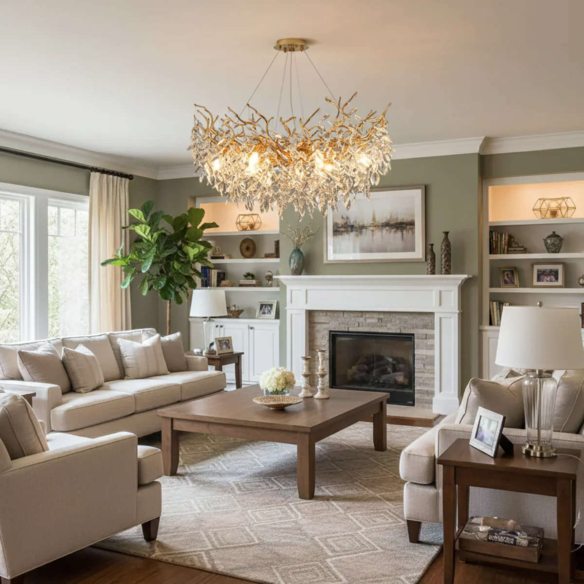 Albero Collection Crystal Chandelier - Image 14