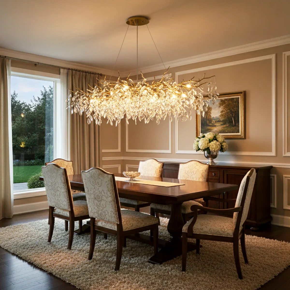 Albero Collection Crystal Chandelier - Image 3
