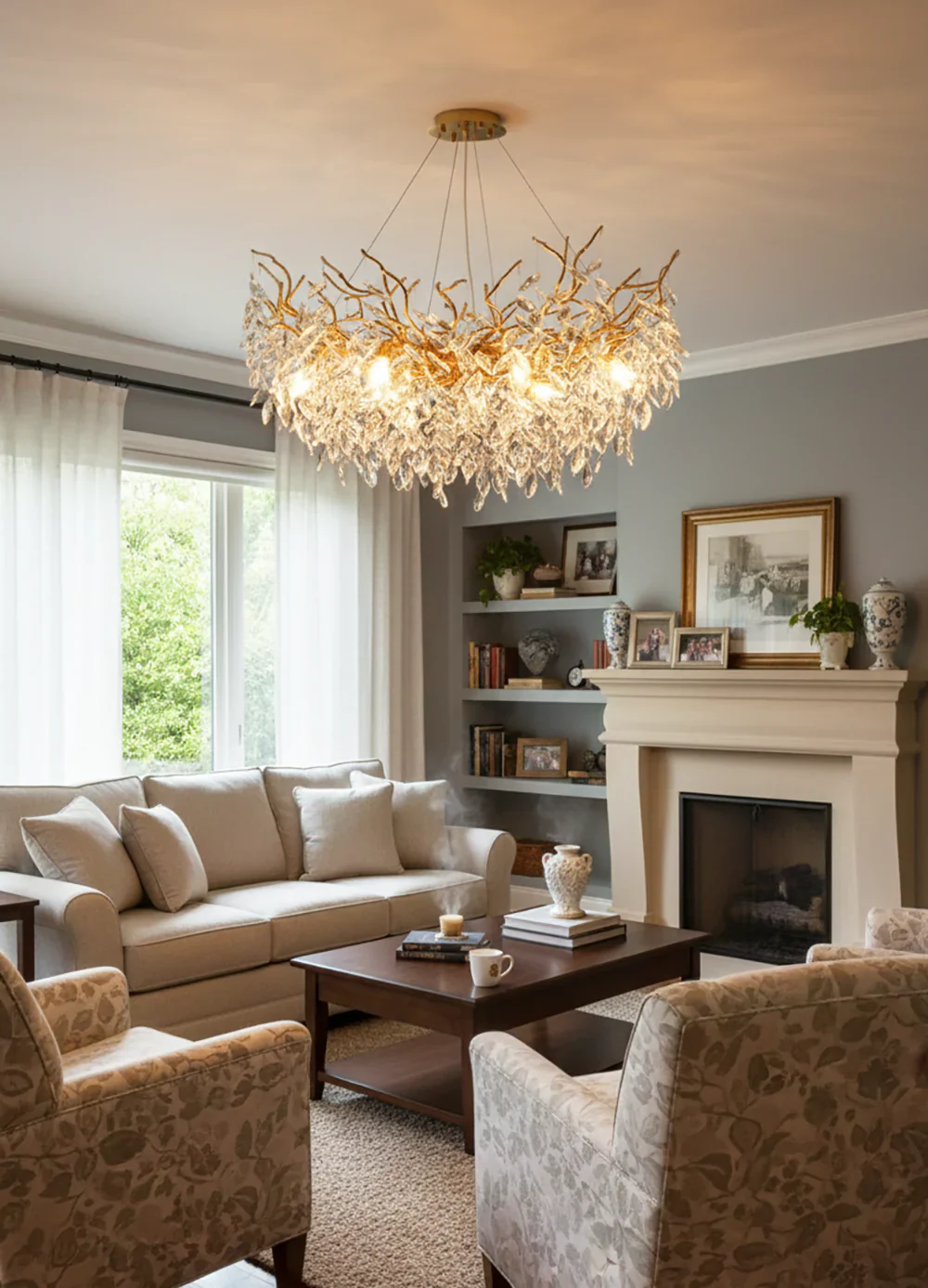 Albero Collection Crystal Chandelier - Image 5