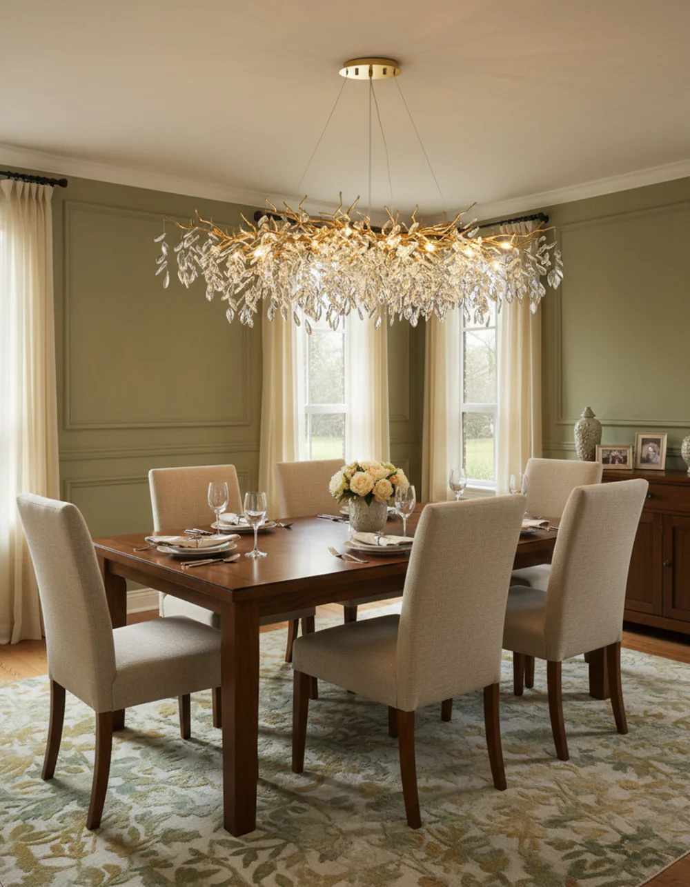 Albero Collection Crystal Chandelier - Image 6