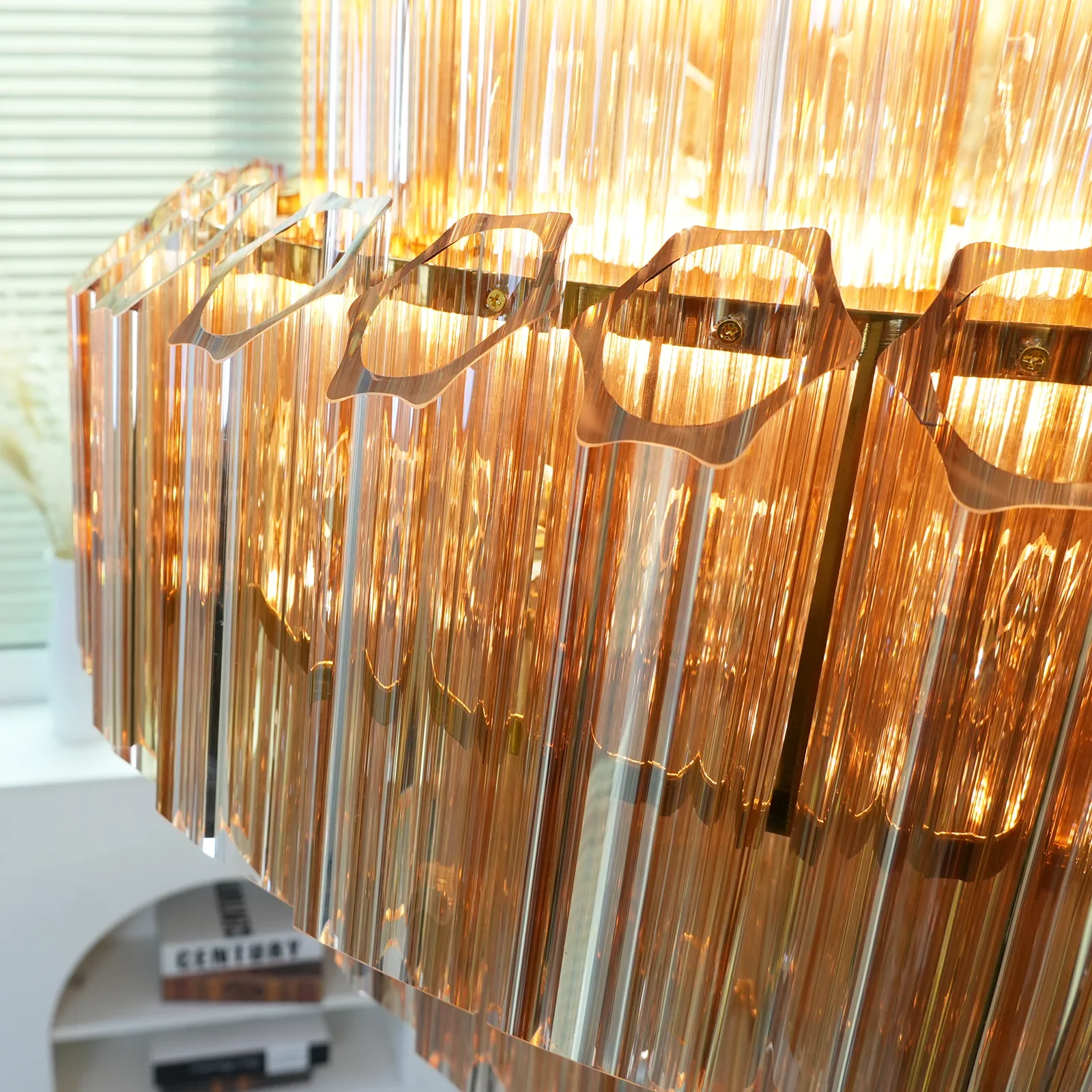 Amber Palermo Round Chandelier - Image 21