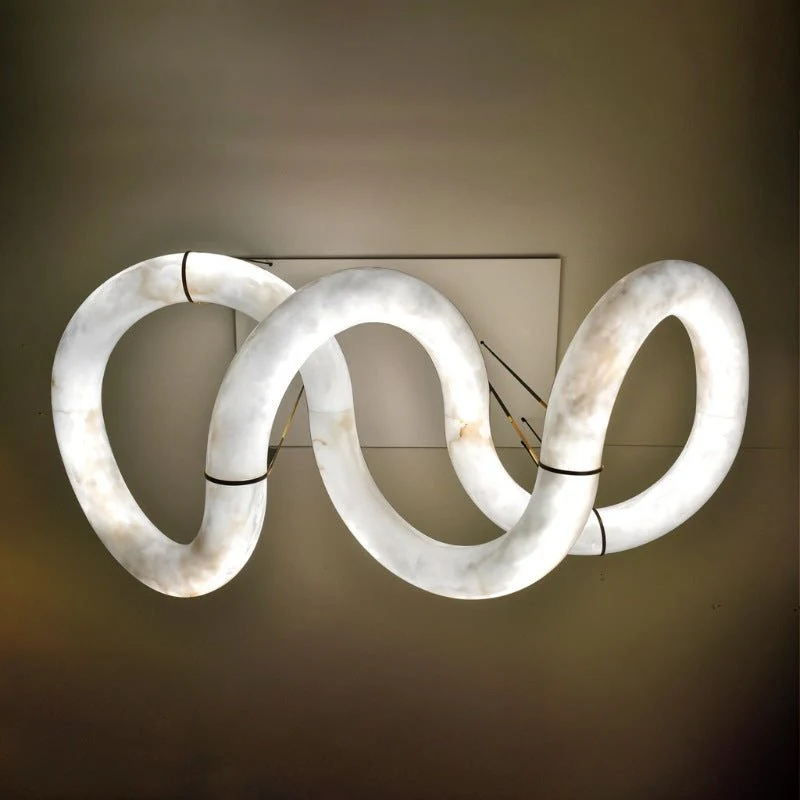 Ametris Alabaster Chandelier Light - Image 3