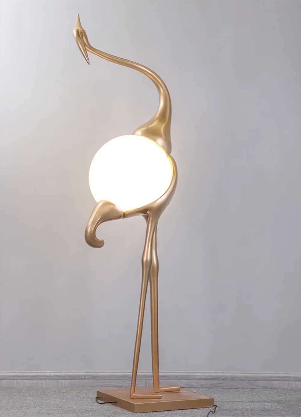 Animal Crane Art Deco Floor Lamp - Image 22