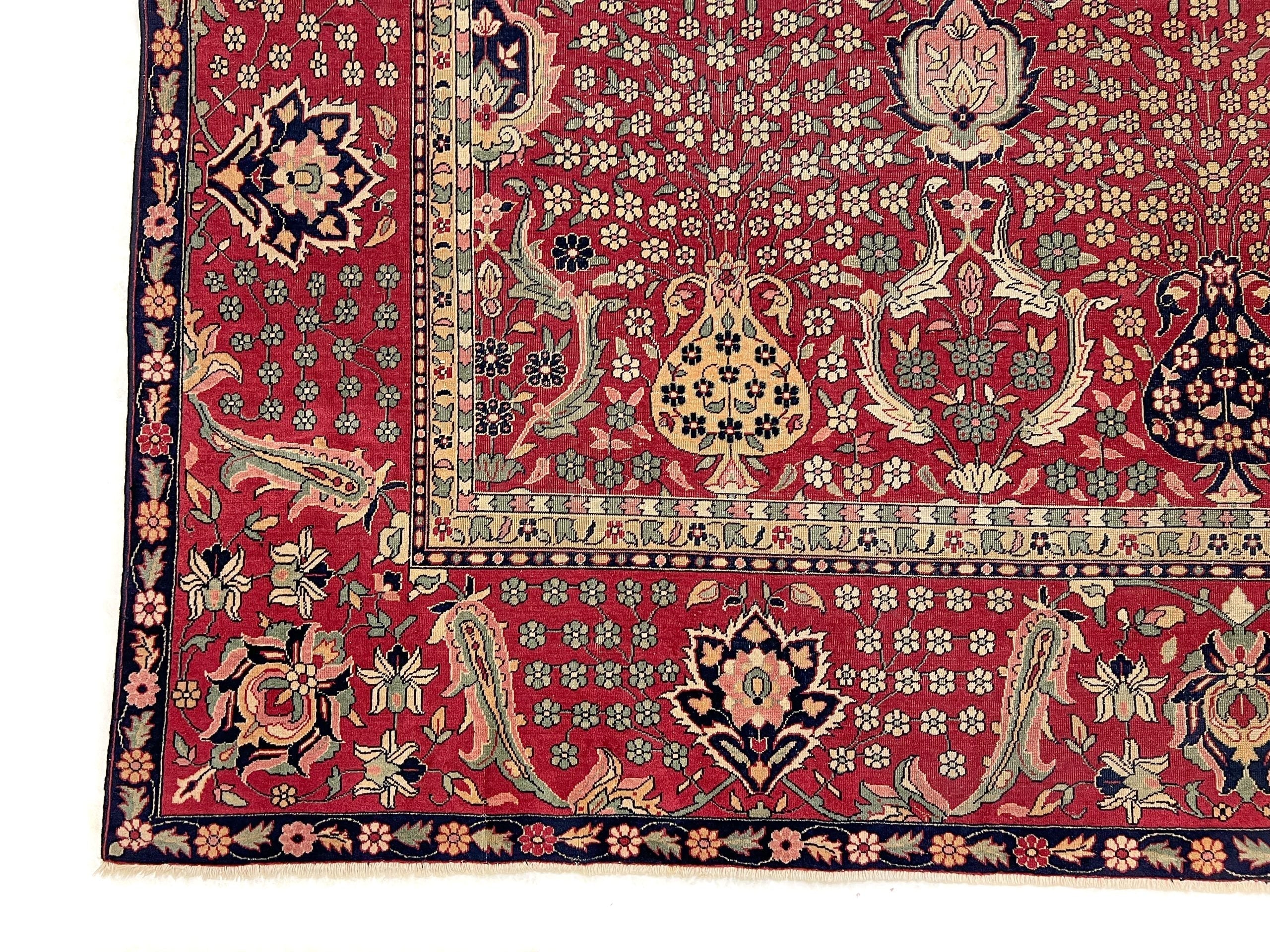 Antique Amritsar (10'00"x16'02") deep red - Image 2