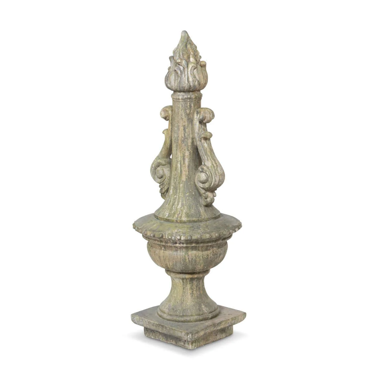 Antique Grecian Garden Torch Statue - Image 5