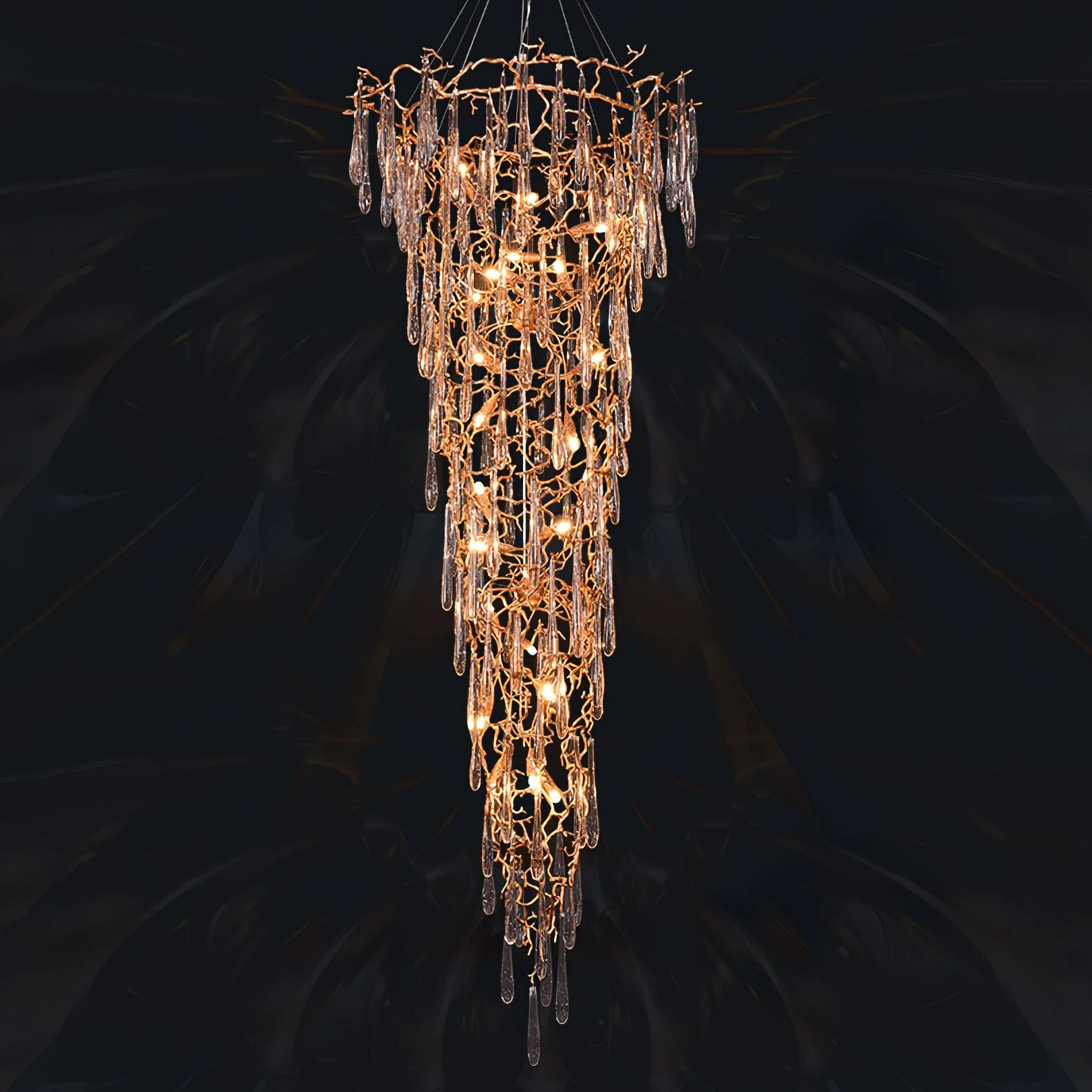 Aqua Parable Chandeliers - Image 9