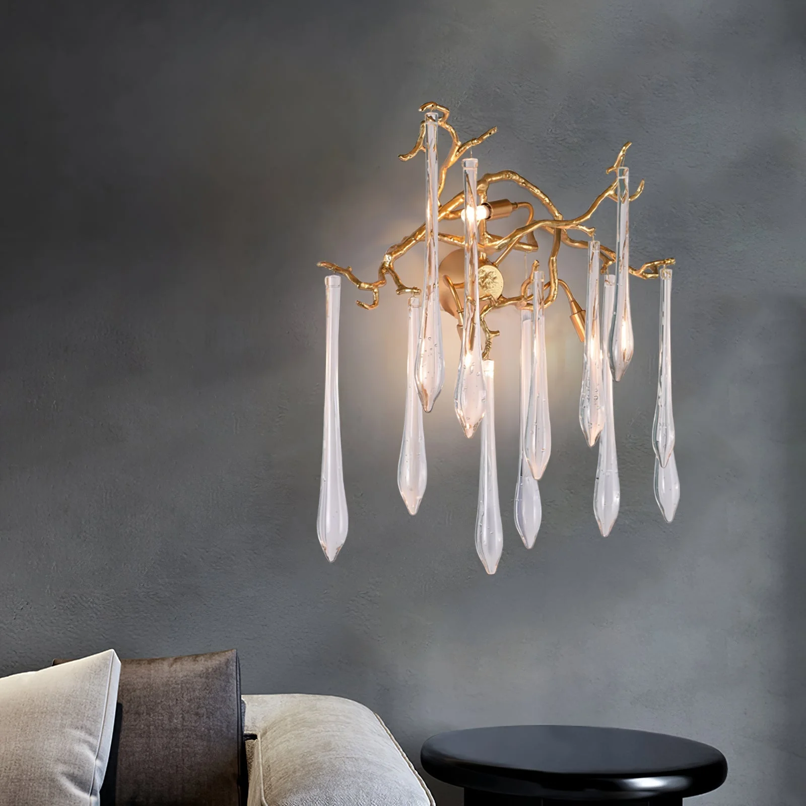 Aqua Salix Crystal Wall Lamp - Image 16