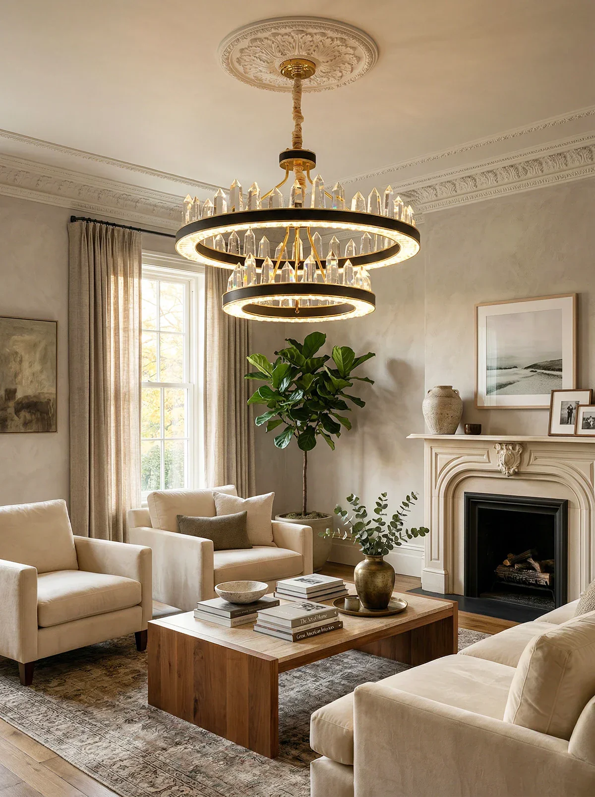 Argus Round Crystal Chandelier - Image 10