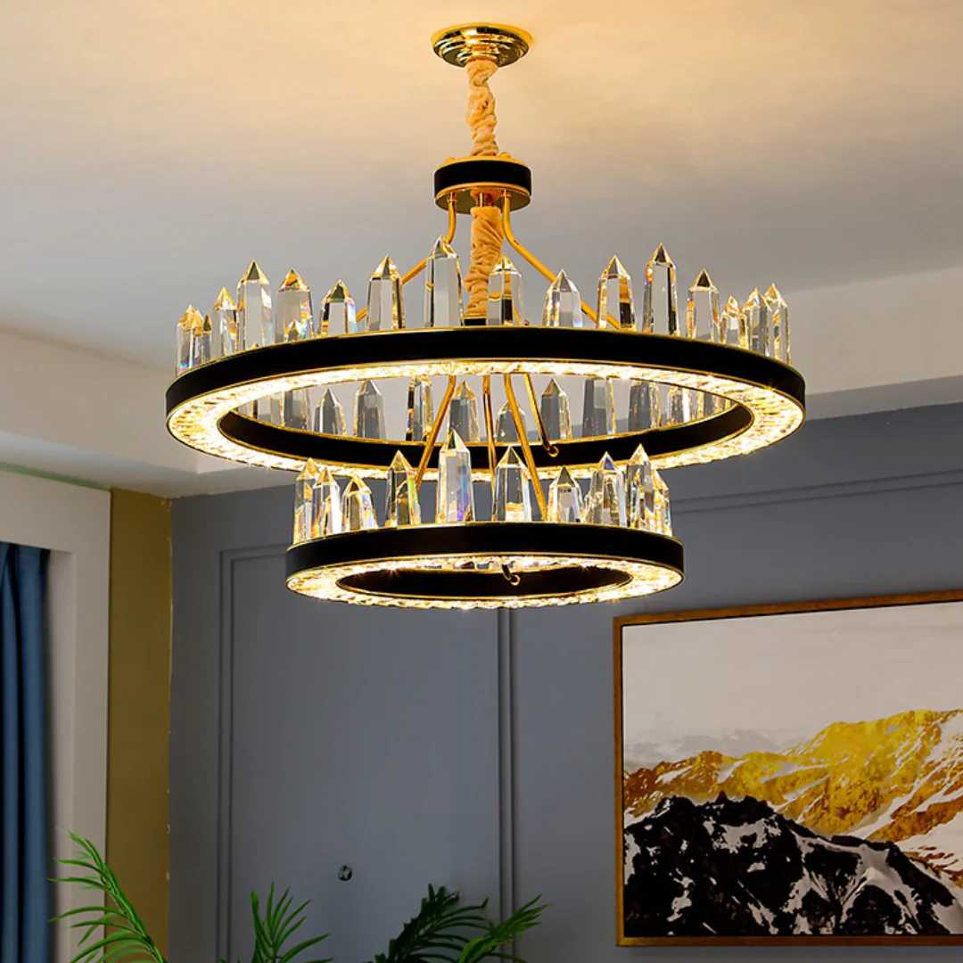 Argus Round Crystal Chandelier - Image 7