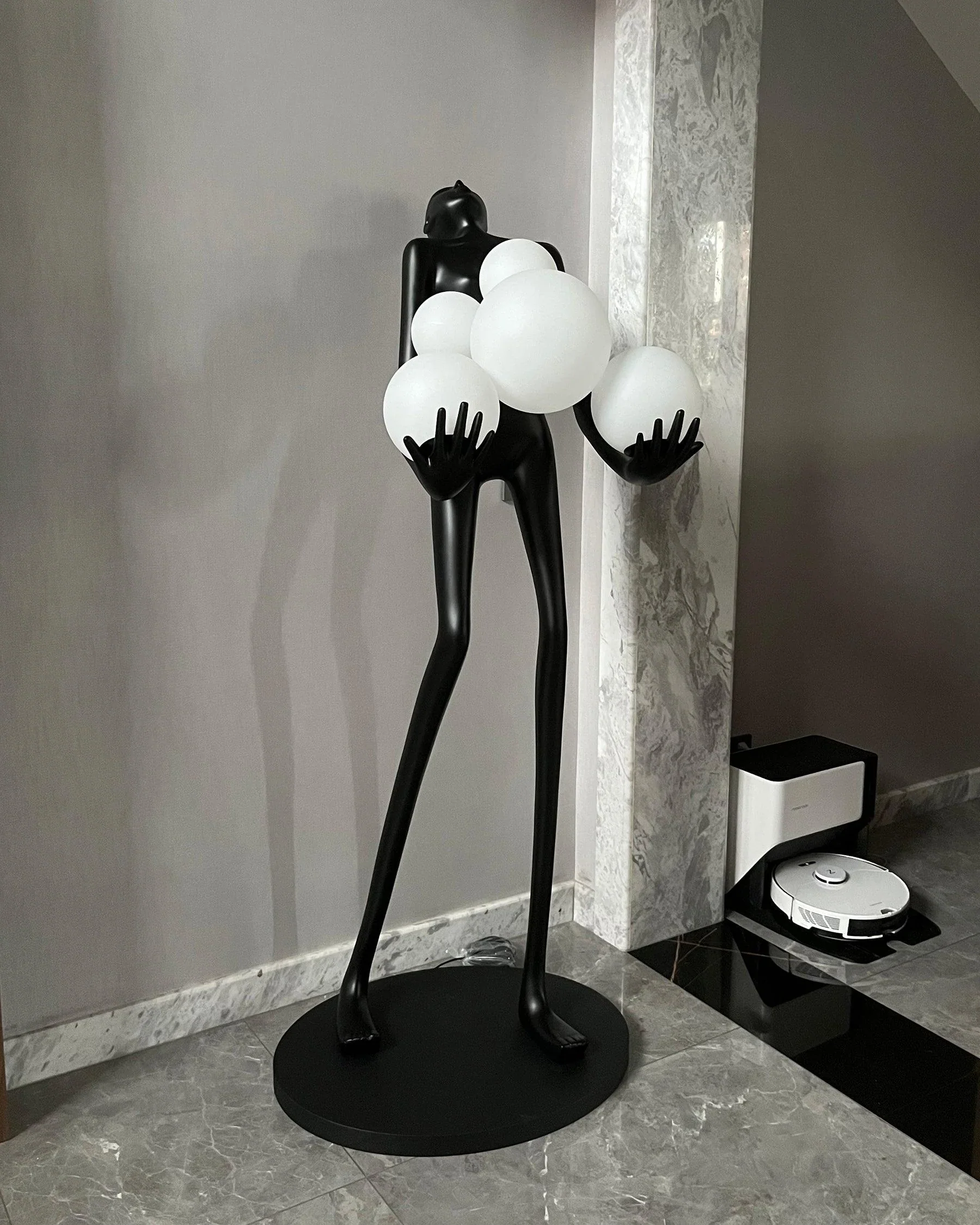 Artistic Decorative Figure Floor Lamp - Image 10