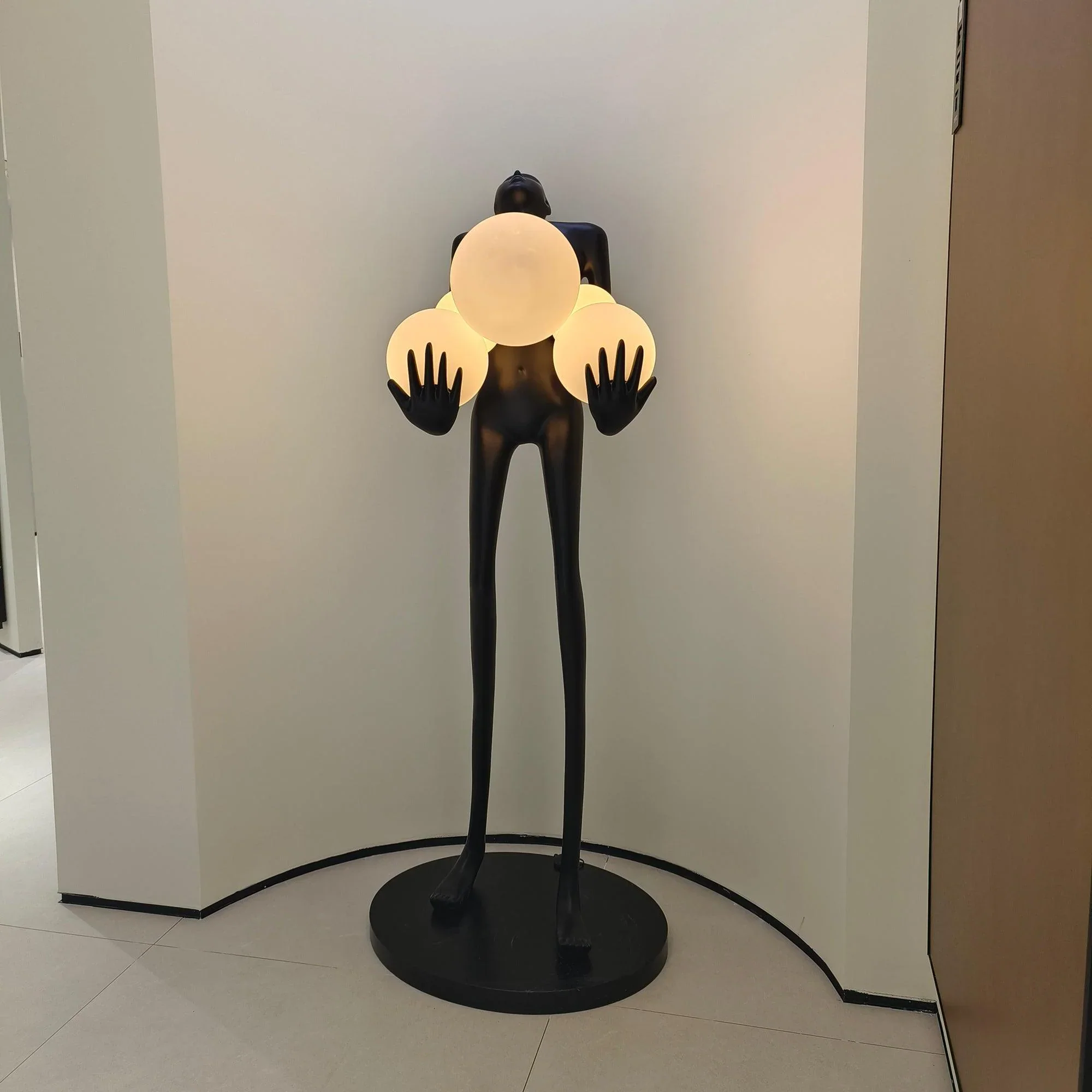 Artistic Decorative Figure Floor Lamp - Image 11