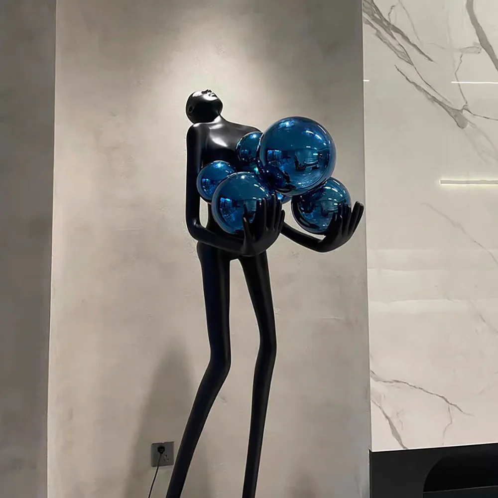 Artistic Decorative Figure Floor Lamp - Image 12