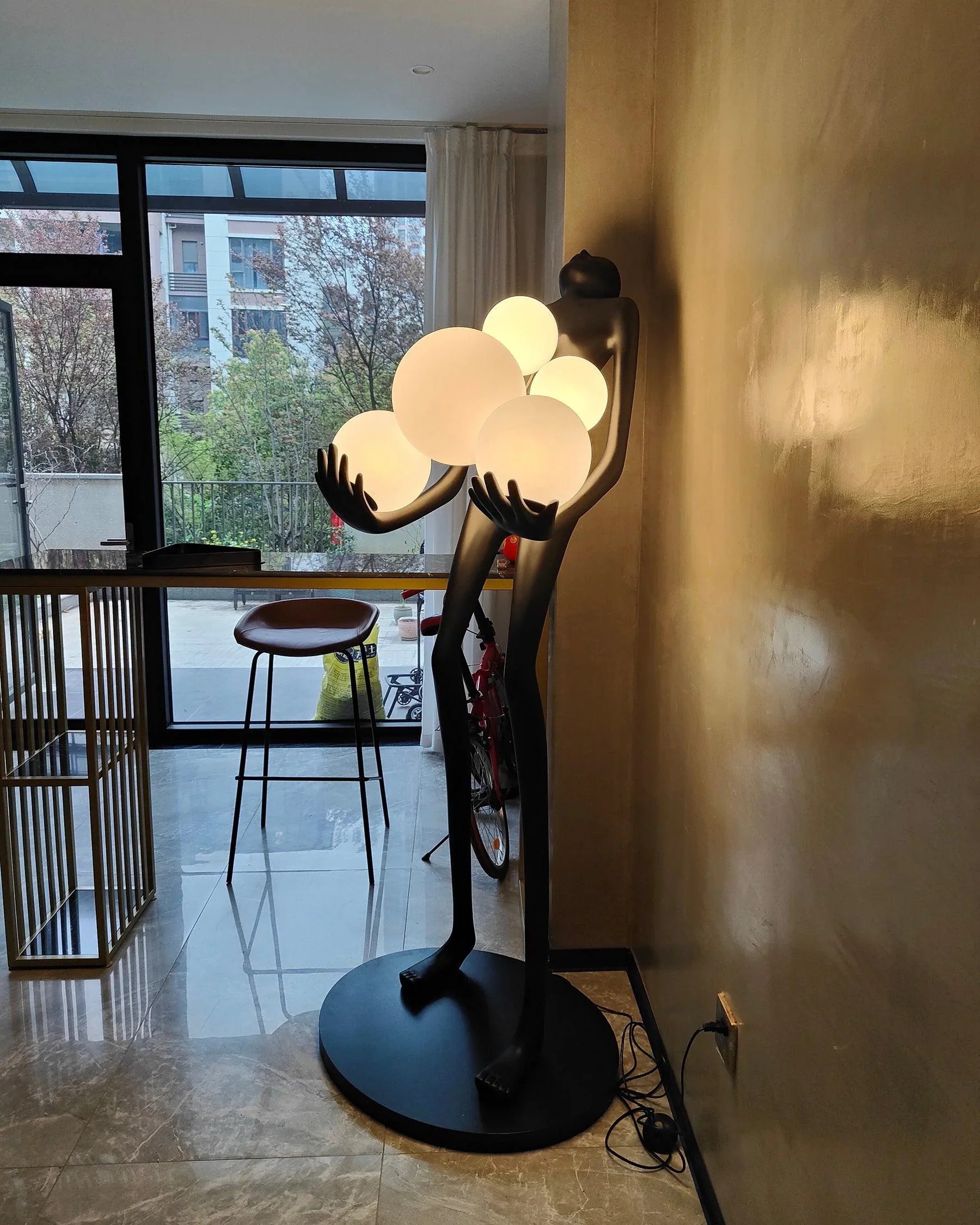 Artistic Decorative Figure Floor Lamp - Image 14