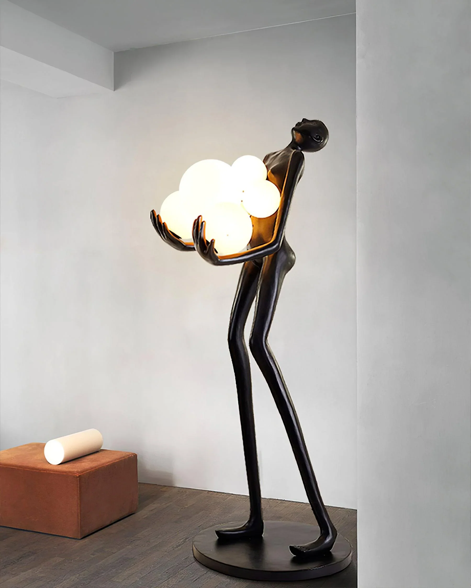 Artistic Decorative Figure Floor Lamp - Image 16